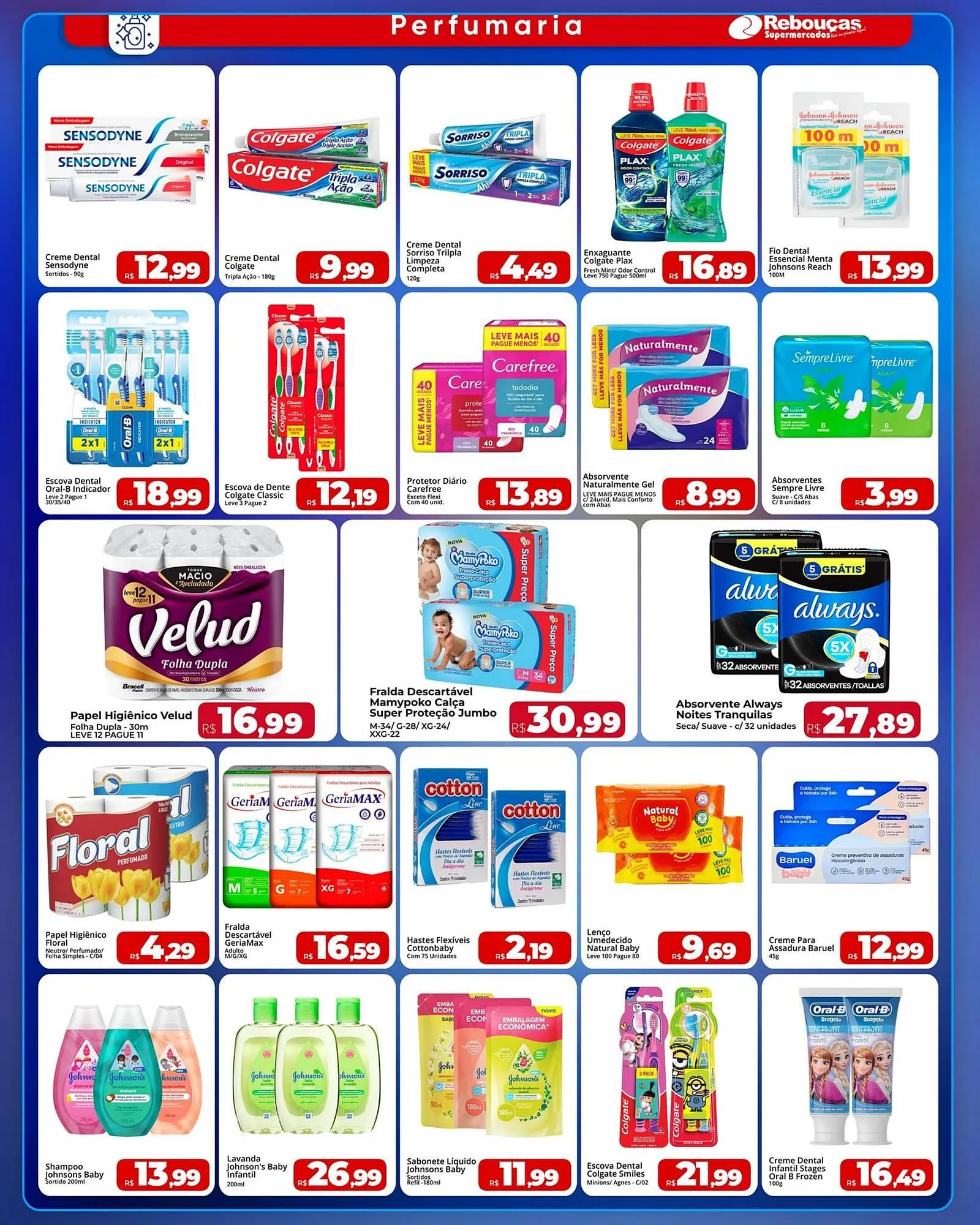 Encarte de Catálogo Rebouças Supermercados 30 de março até 15 de abril 2026 - Pagina 5