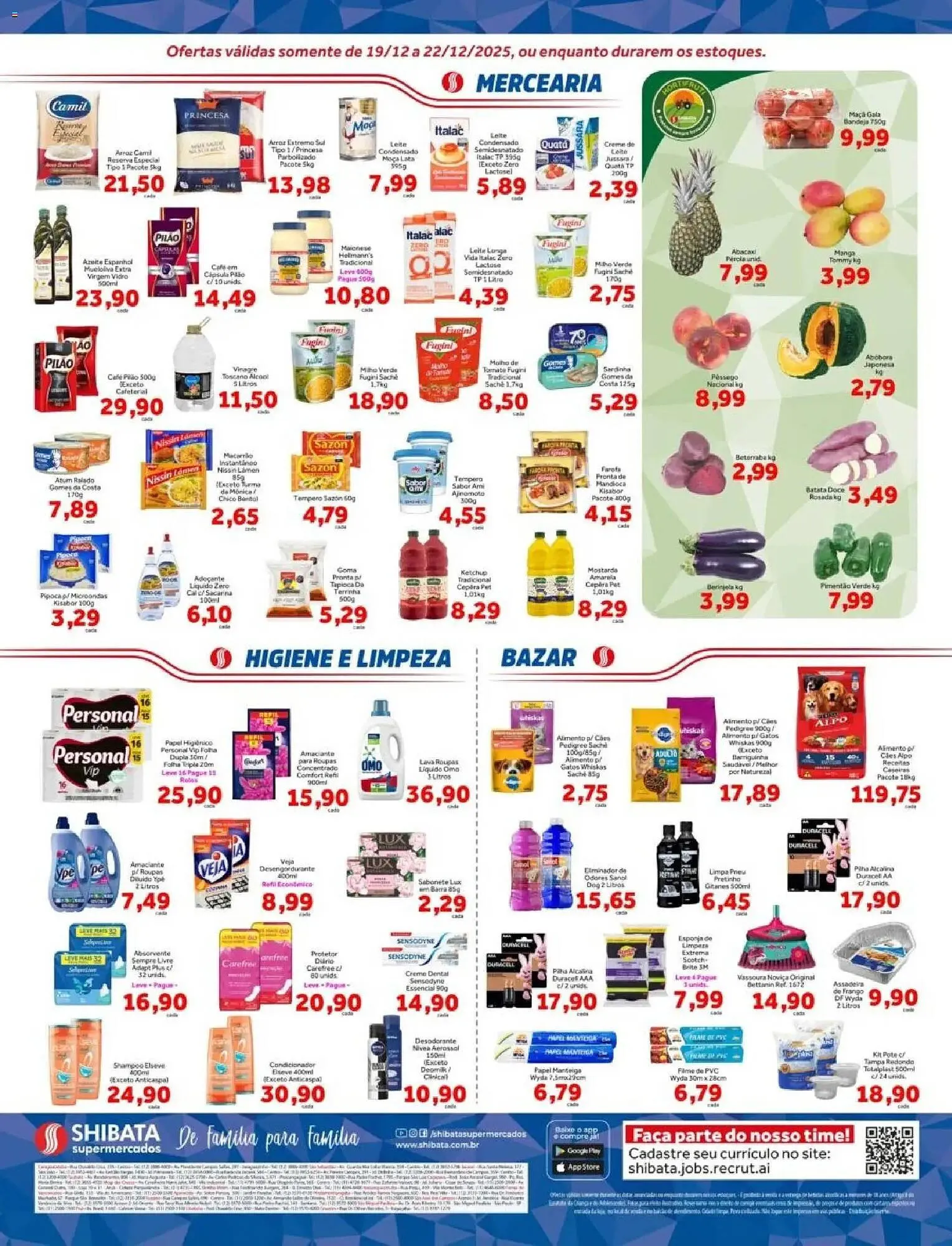 Encarte de Folheto Shibata Supermercados 19 de dezembro até 22 de dezembro 2025 - Pagina 2
