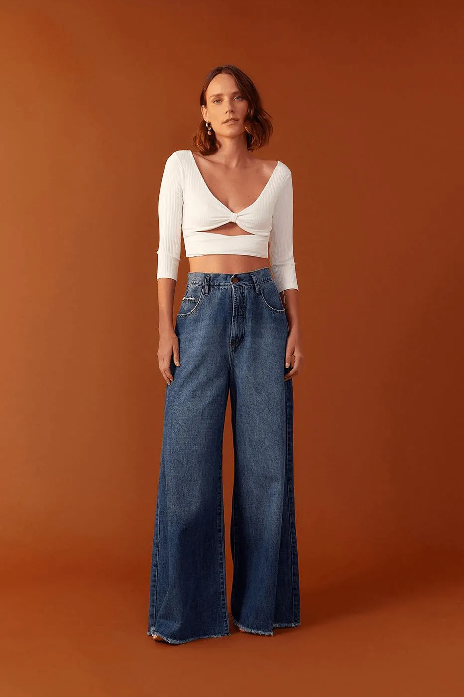 Top 7/8 Transpasse Busto