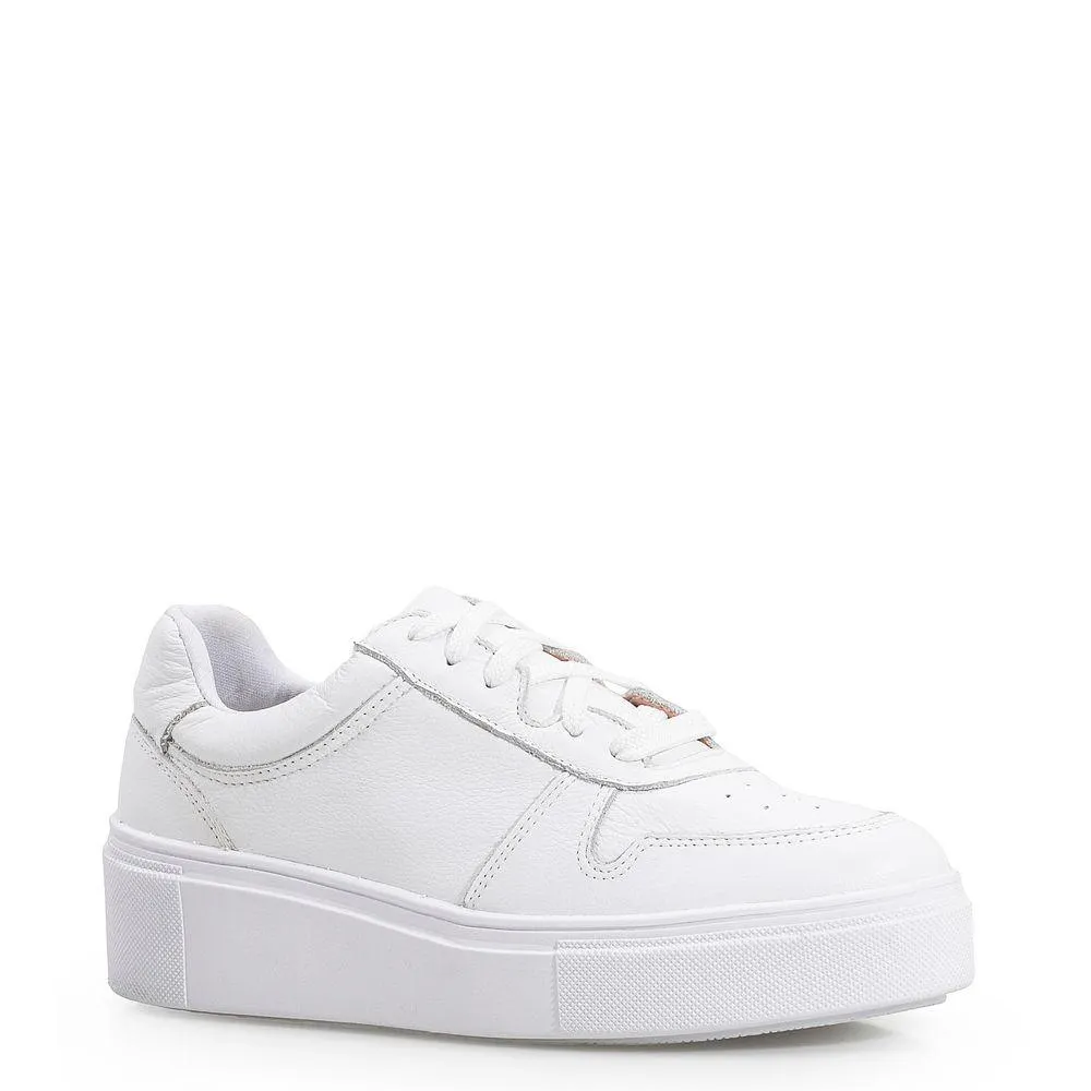 Tênis Flatform - Couro Branco