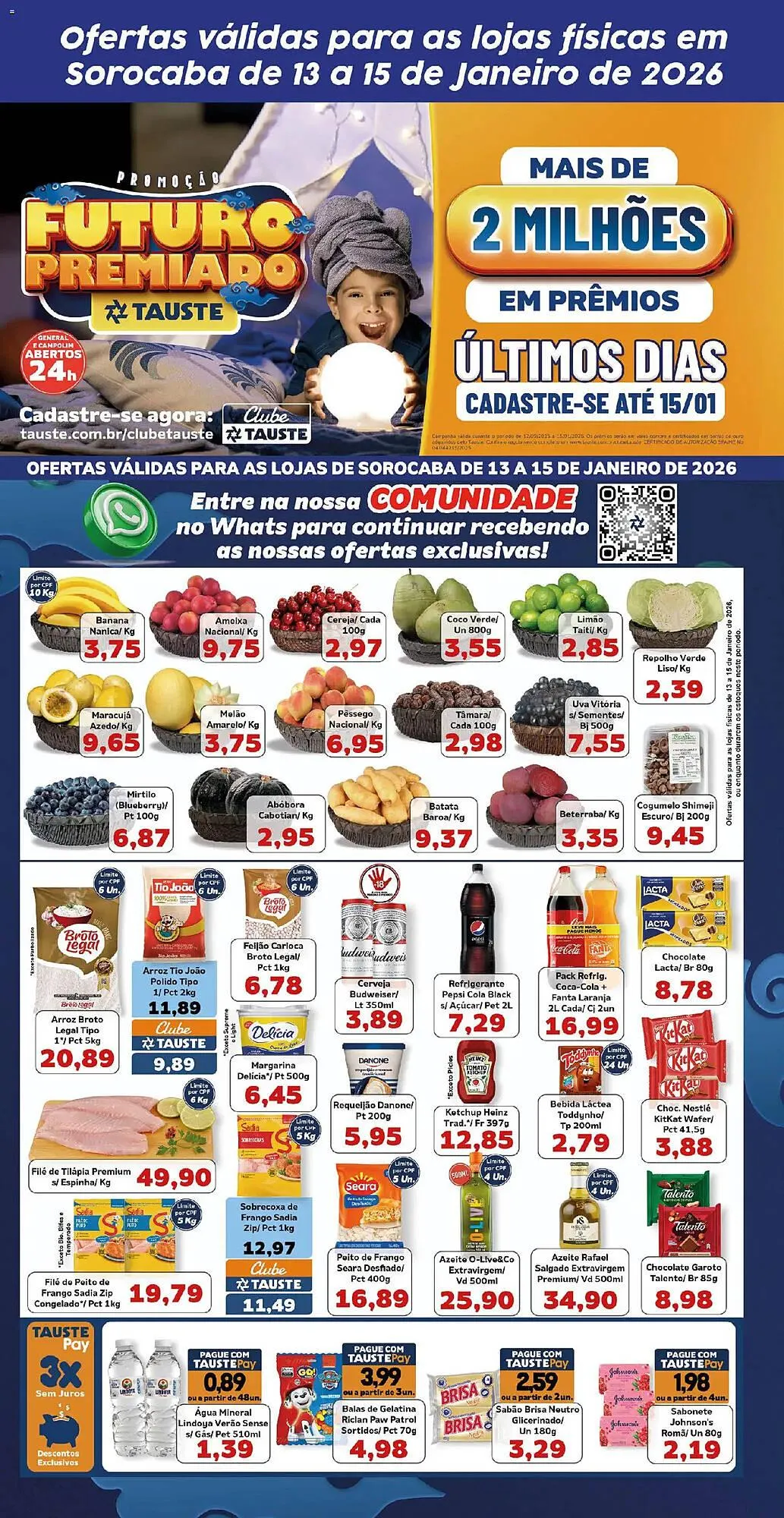 Encarte de Catálogo Supermercados Tauste 13 de janeiro até 15 de janeiro 2026 - Pagina 2