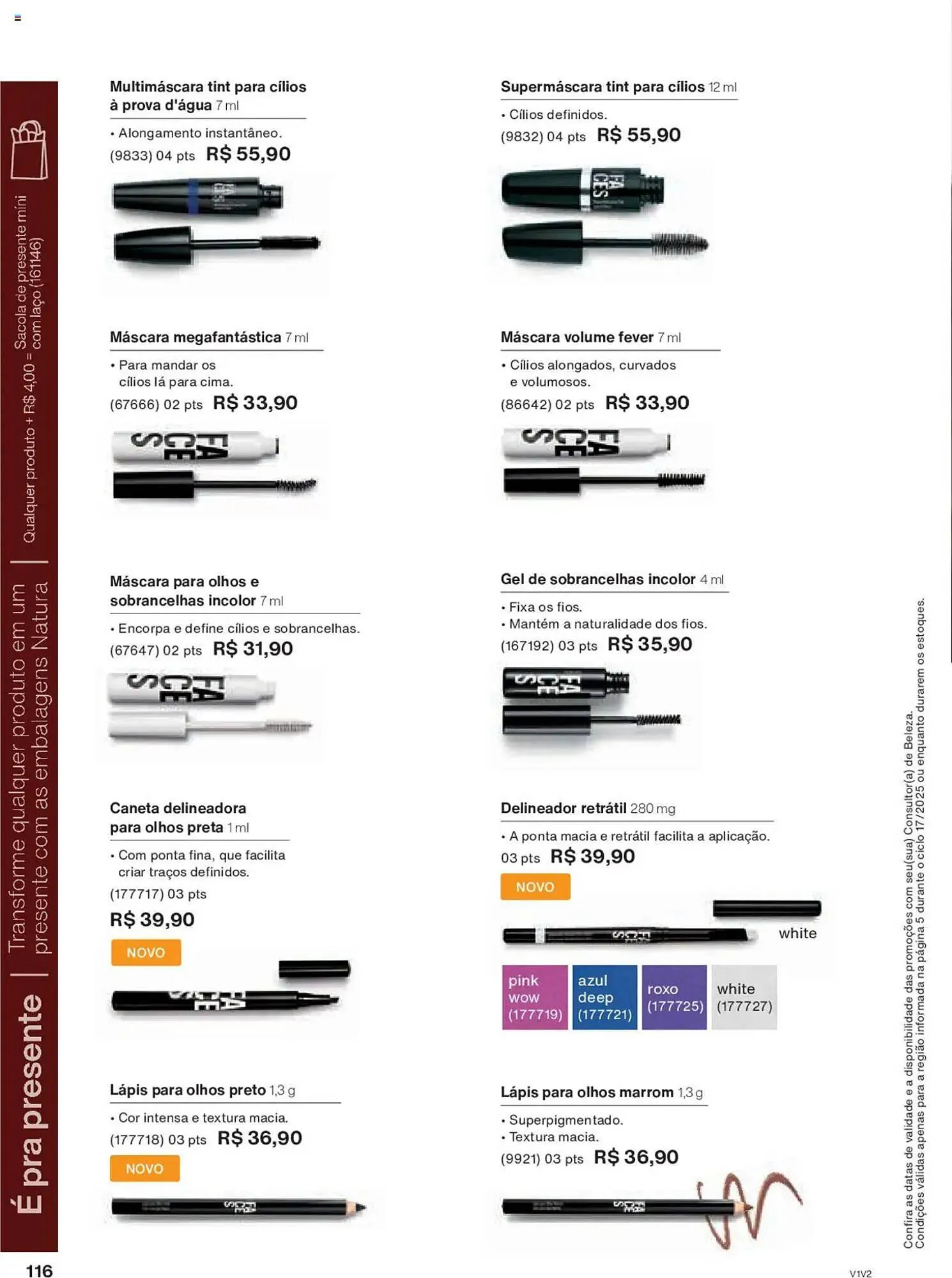 Encarte de Catálogo Natura 14 de outubro até 4 de novembro 2025 - Pagina 116