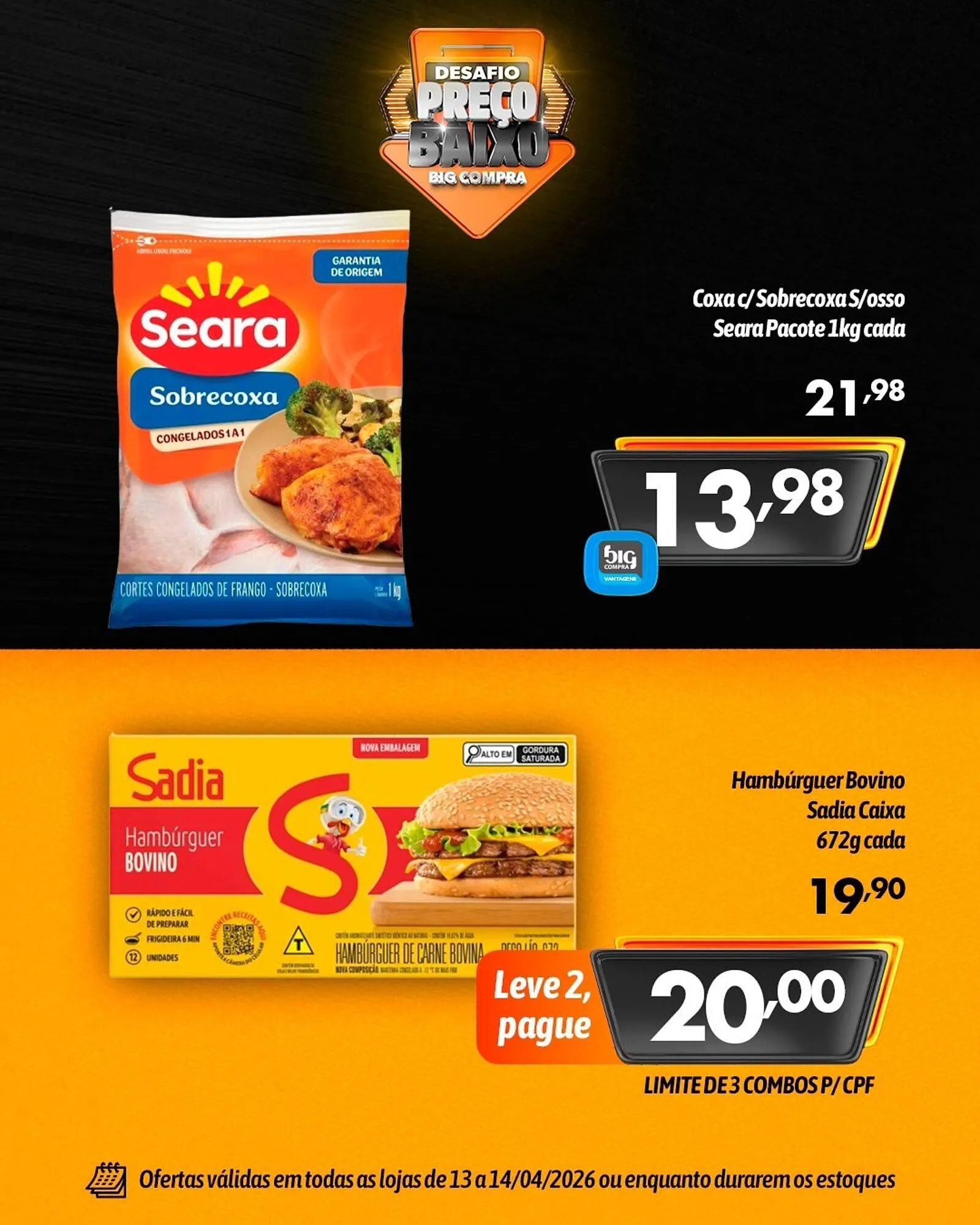 Encarte de Catálogo Supermercados Big Compra 13 de abril até 14 de abril 2026 - Pagina 5