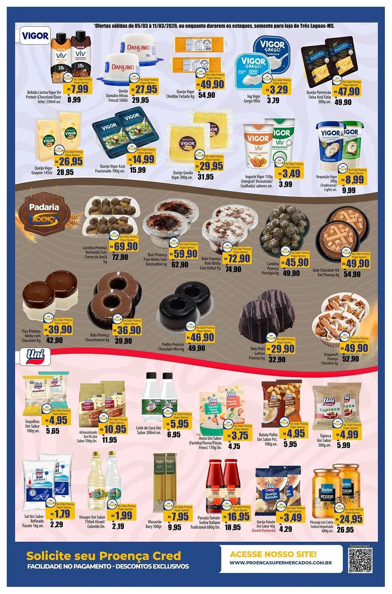 Encarte de Catálogo Proença Supermercados 5 de março até 11 de março 2026 - Pagina 3