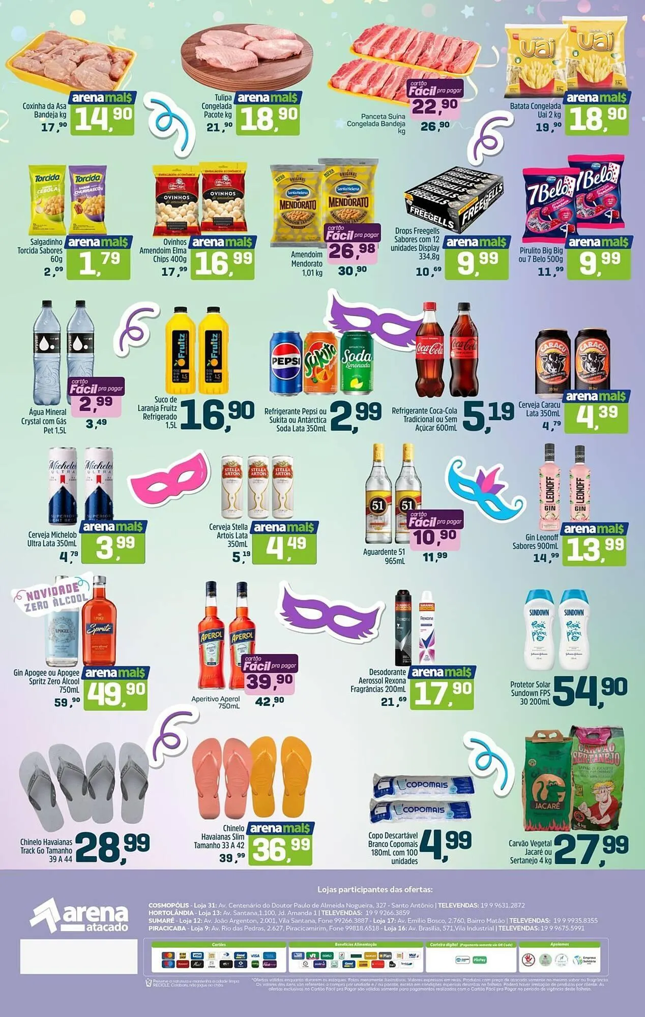 Encarte de Folheto Arena Atacado 6 de fevereiro até 17 de fevereiro 2026 - Pagina 2