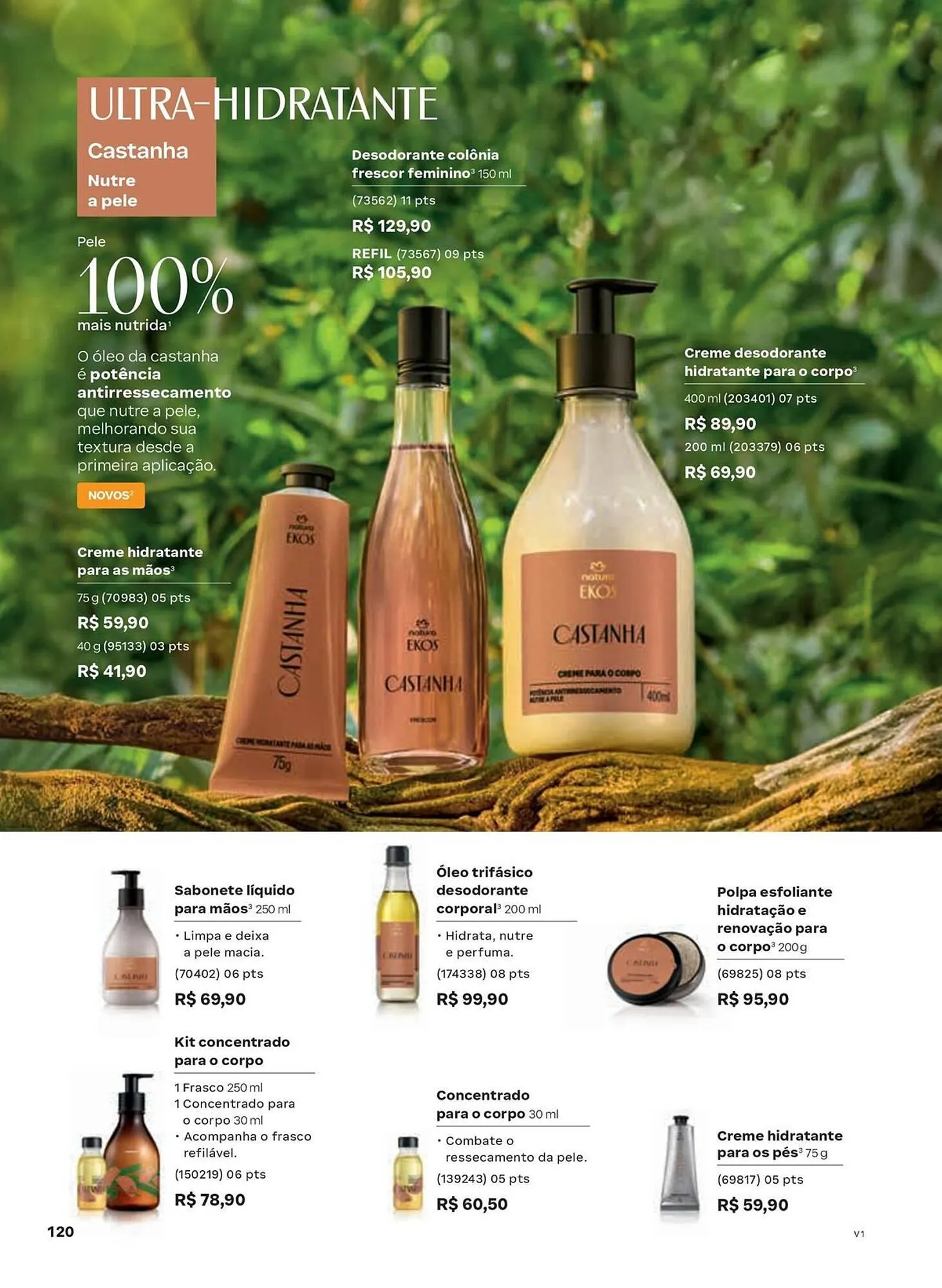 Encarte de Catálogo Natura 1 de janeiro até 31 de janeiro 2026 - Pagina 120