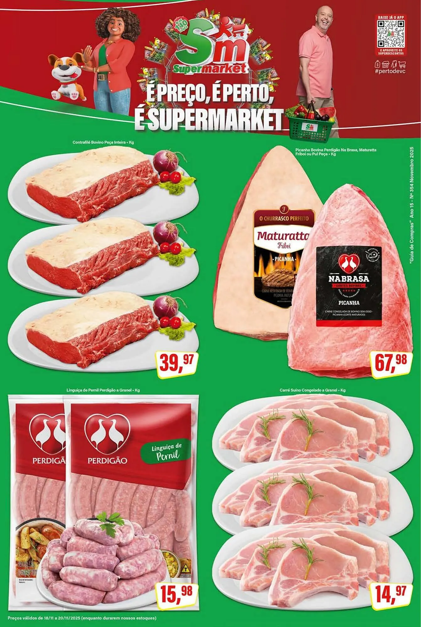 Encarte de Encarte Rede Supermarket 18 de novembro até 20 de novembro 2025 - Pagina 1
