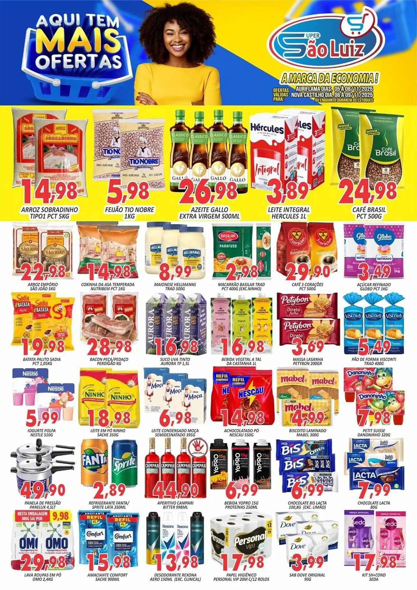 Encarte de Catálogo Super São Luiz 5 de novembro até 9 de novembro 2025 - Pagina 1