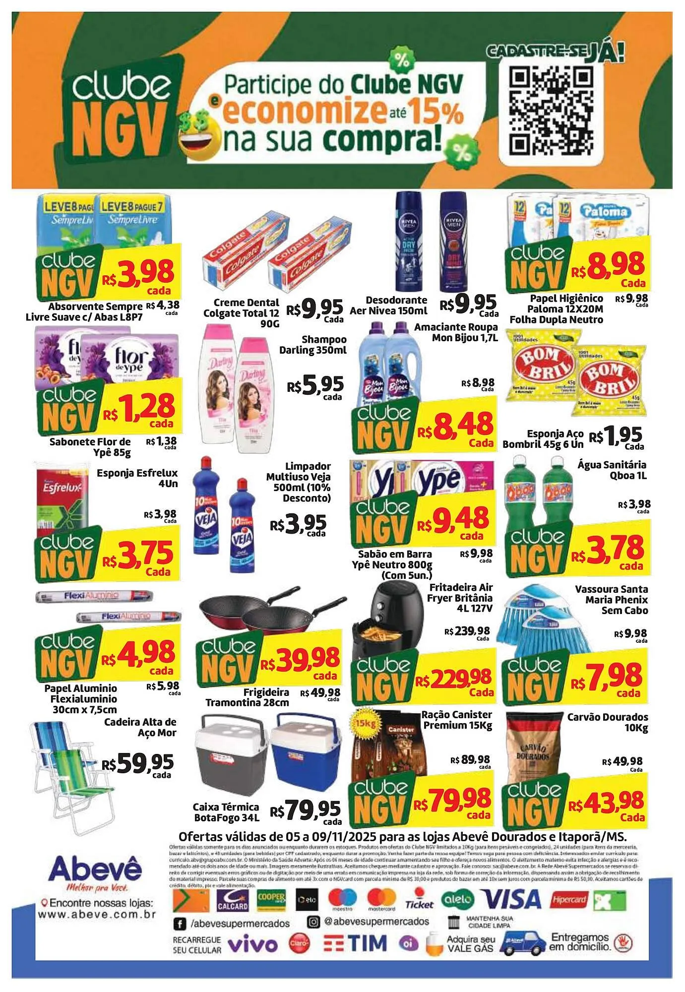 Encarte de Catálogo Abevê Supermercados 5 de novembro até 9 de novembro 2025 - Pagina 4
