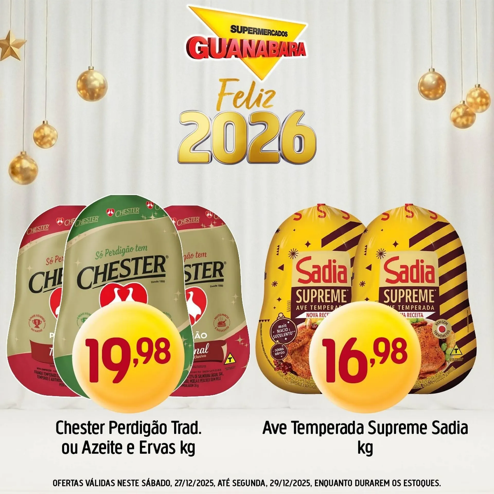 Encarte de Encarte Supermercados Guanabara 27 de dezembro até 29 de dezembro 2025 - Pagina 3