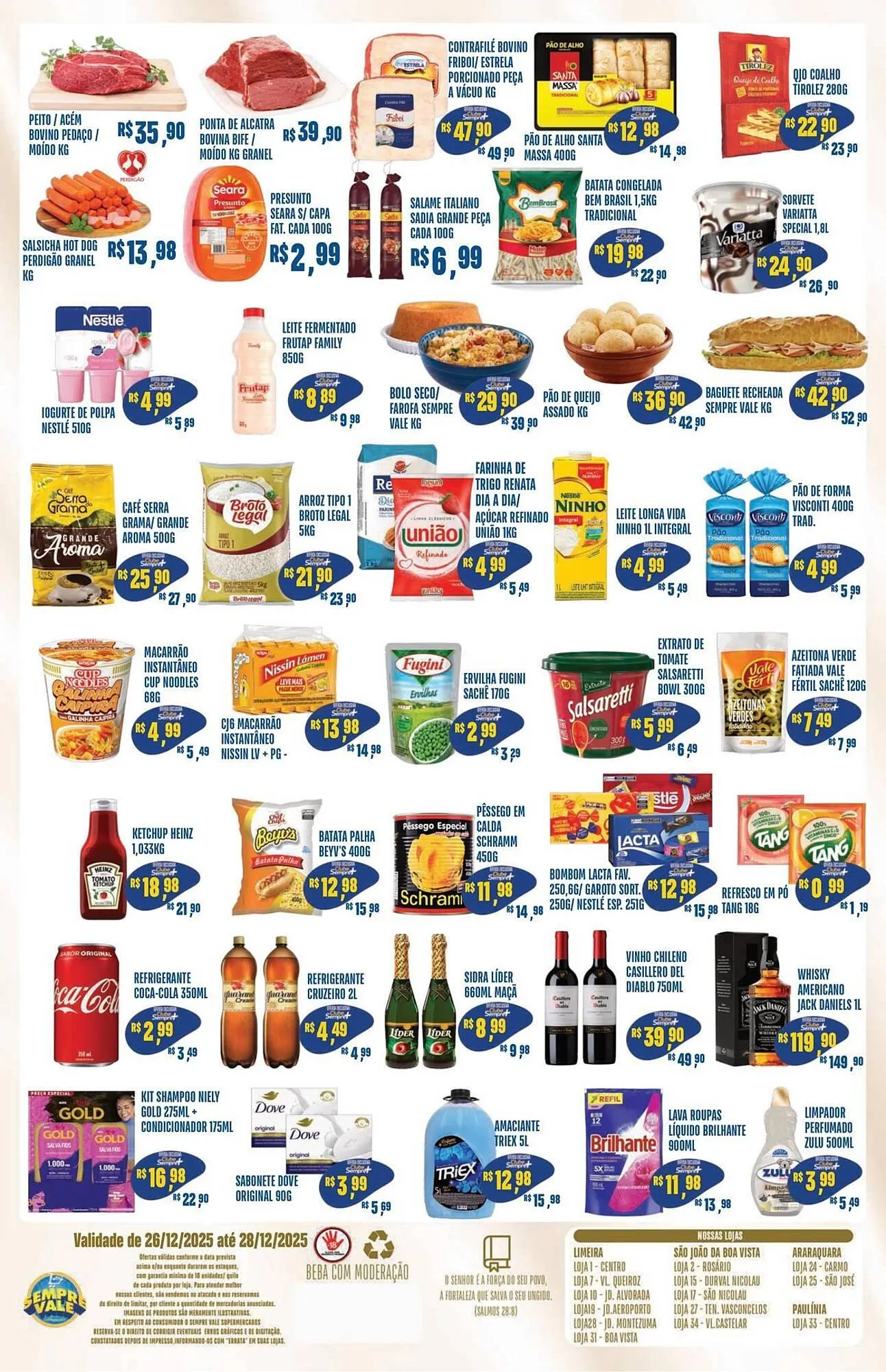 Encarte de Catálogo Sempre Vale Supermercados 26 de dezembro até 28 de dezembro 2025 - Pagina 2