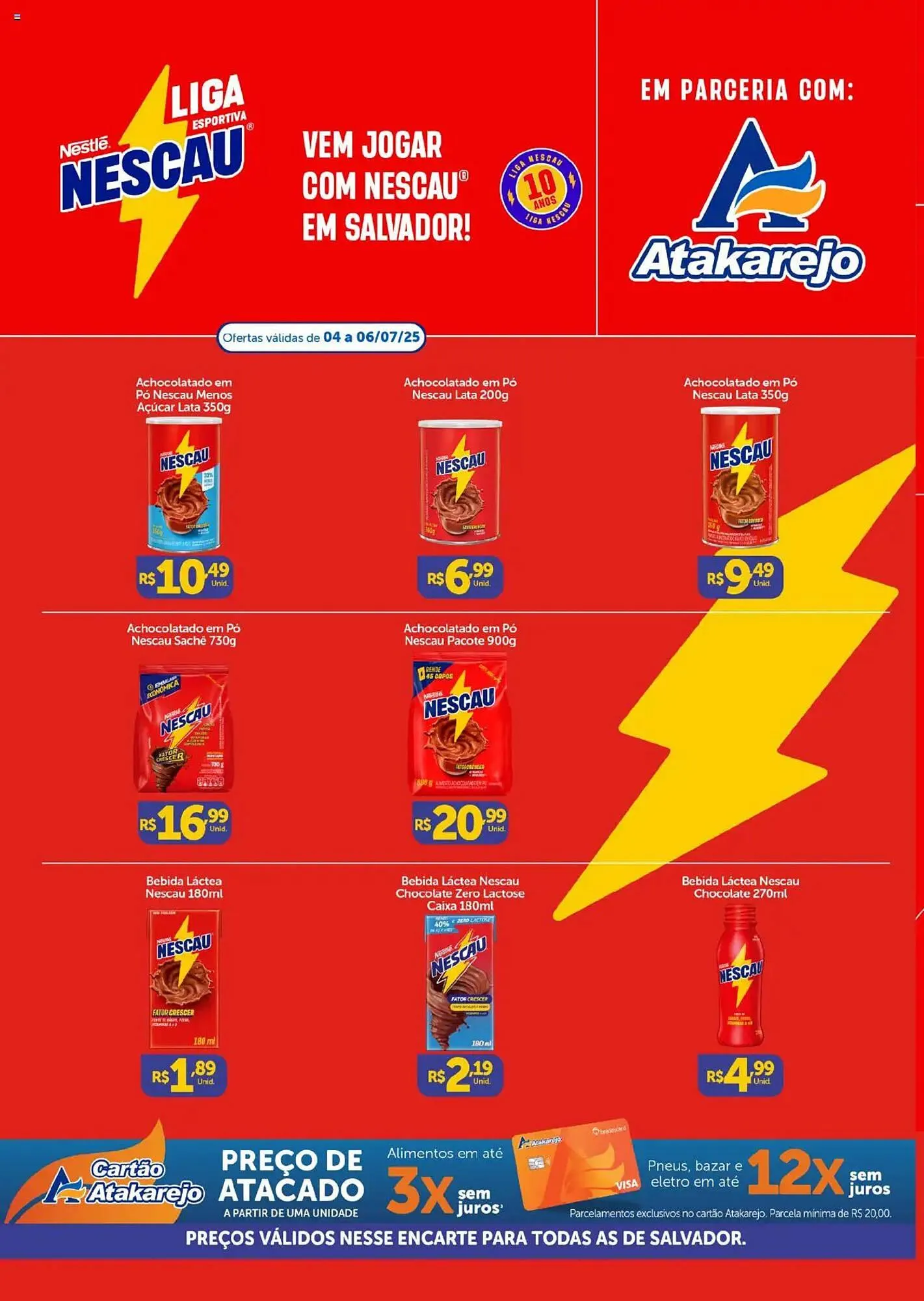 Encarte de Catálogo Atakarejo 3 de julho até 6 de julho 2025 - Pagina 1