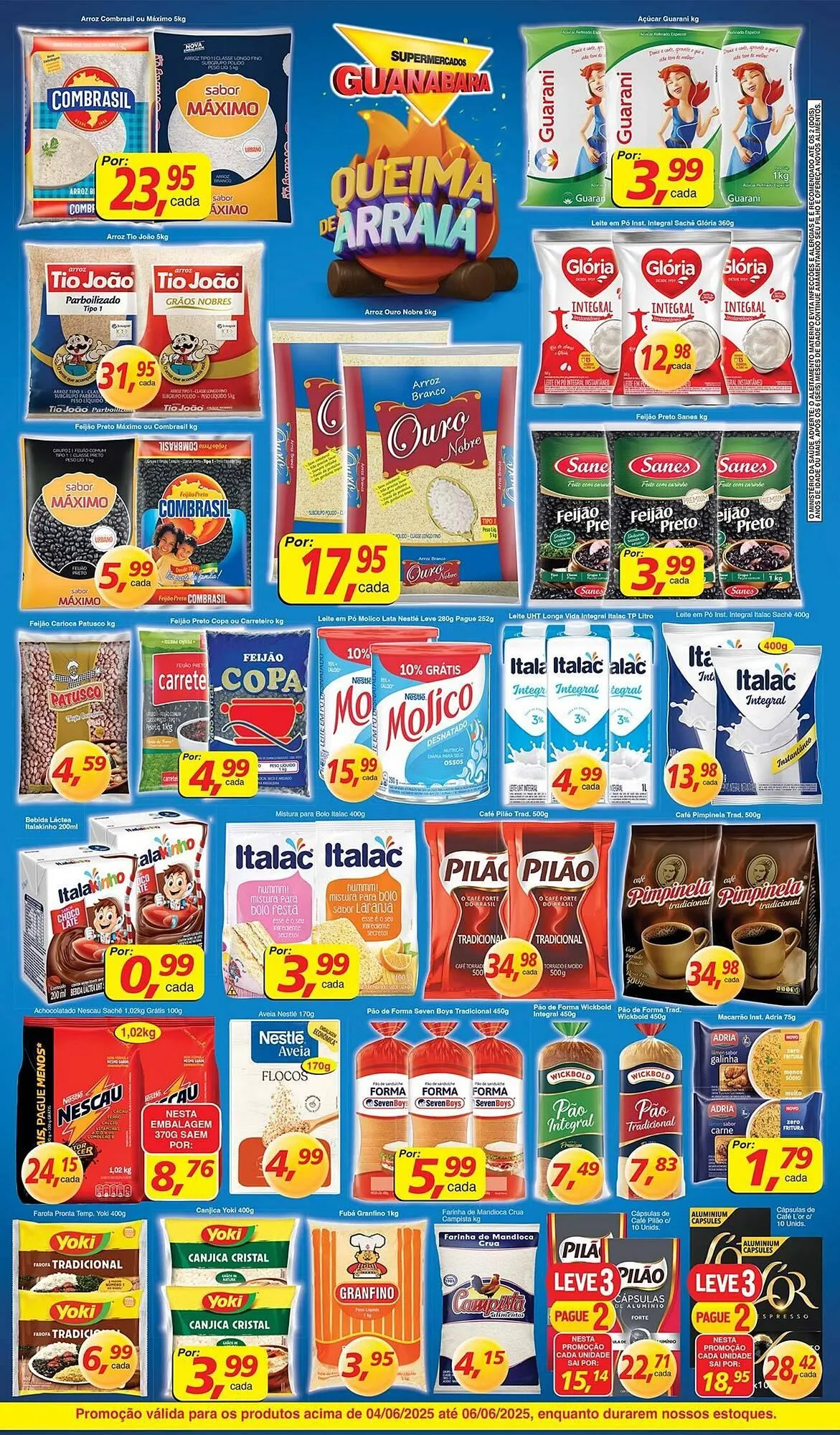 Encarte de Catálogo Supermercados Guanabara 4 de junho até 6 de junho 2025 - Pagina 2