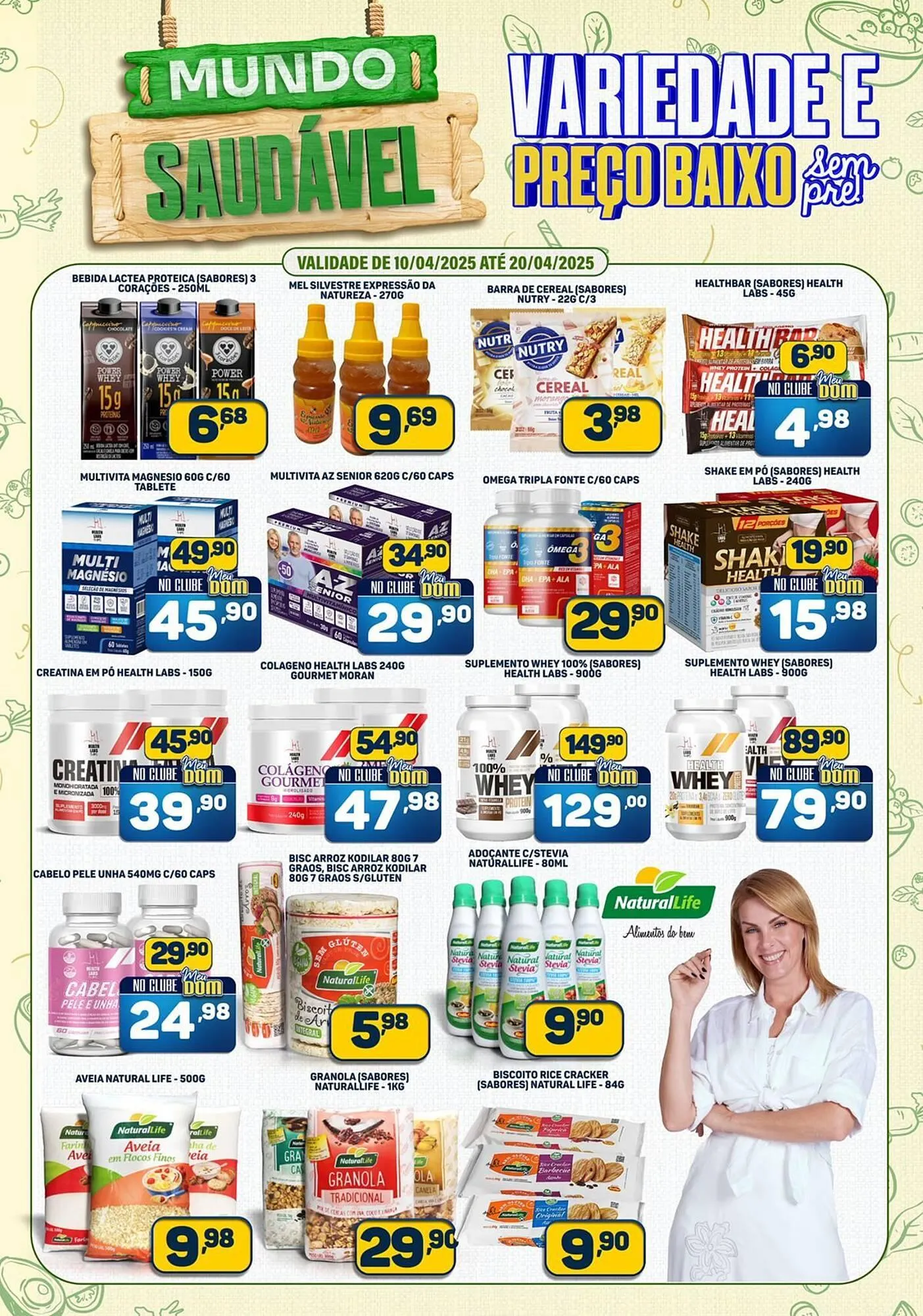 Encarte de Catálogo Dom Atacadista 11 de abril até 21 de abril 2025 - Pagina 1