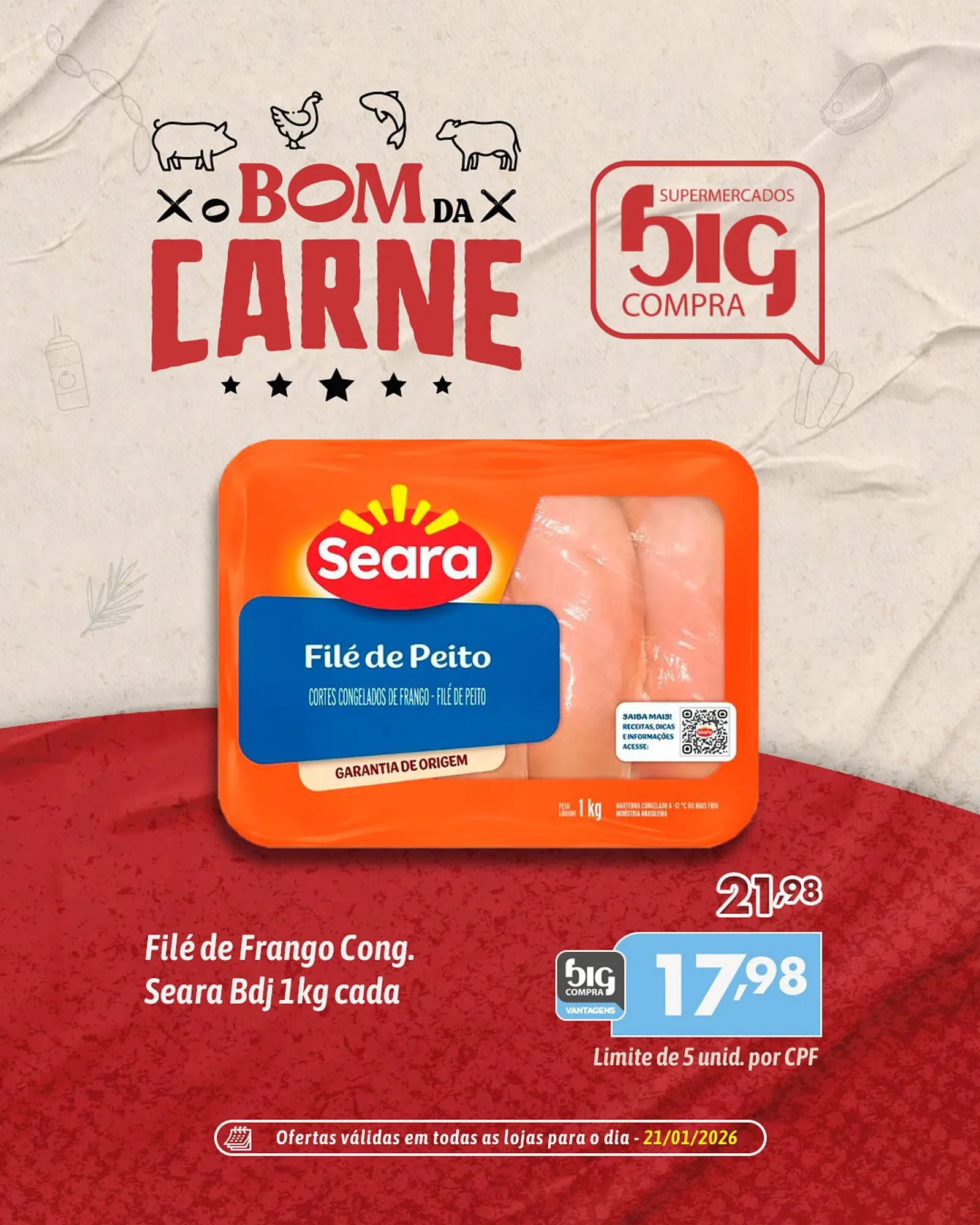 Encarte de Catálogo Supermercados Big Compra 21 de janeiro até 21 de janeiro 2026 - Pagina 4