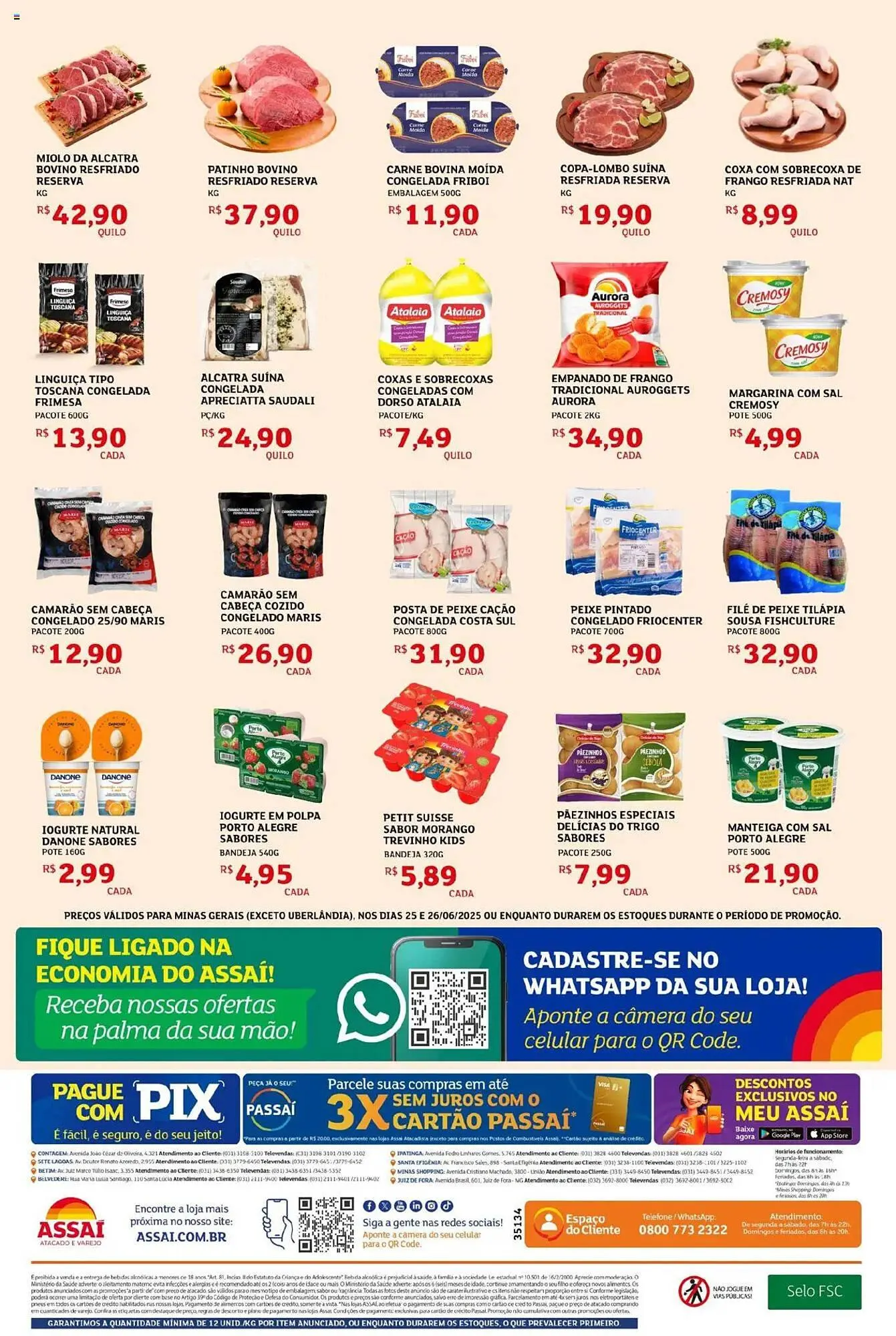 Encarte de Catálogo Assaí Atacadista 25 de junho até 27 de junho 2025 - Pagina 2