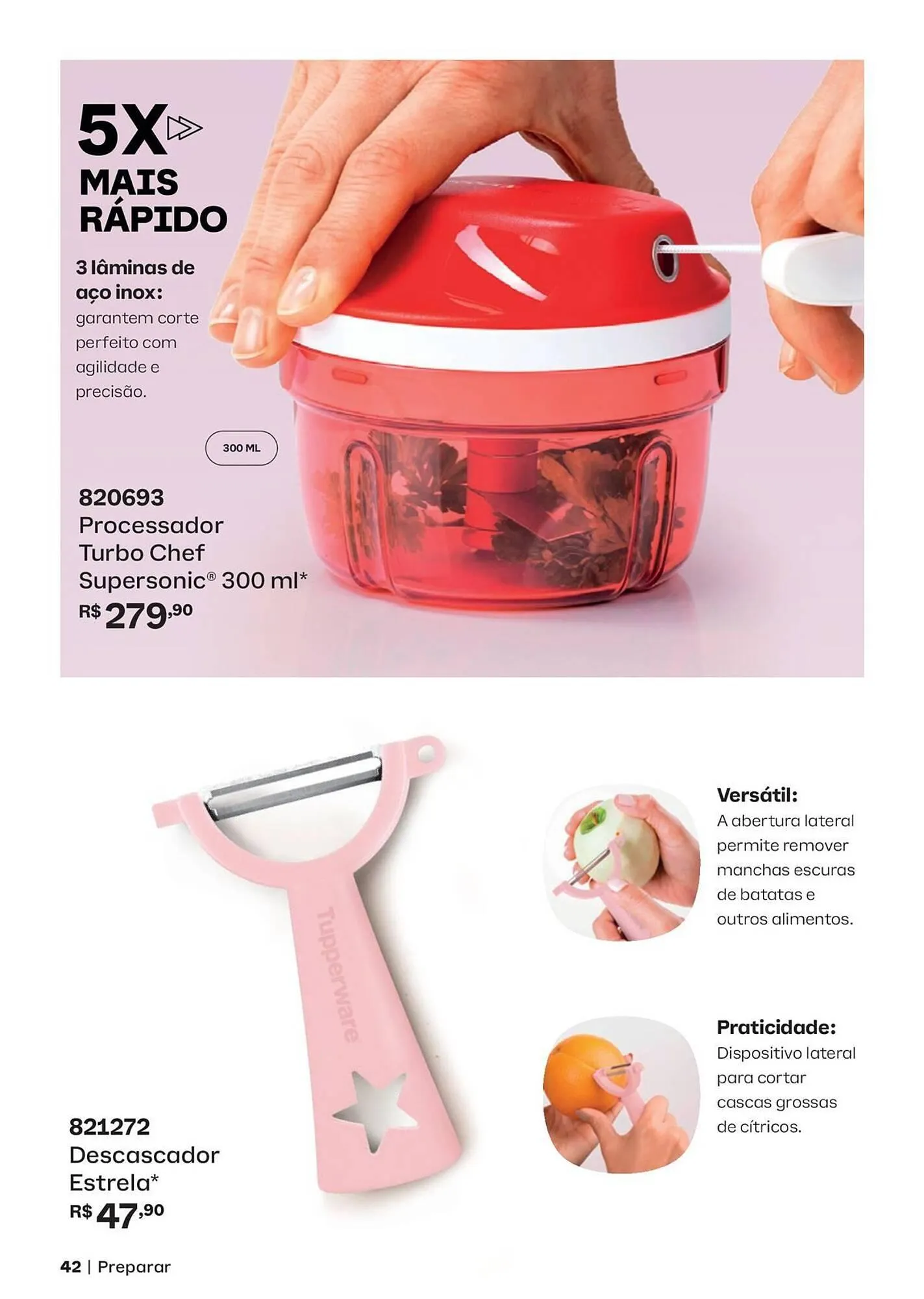 Encarte de Catálogo Tupperware 8 de maio até 31 de maio 2026 - Pagina 42