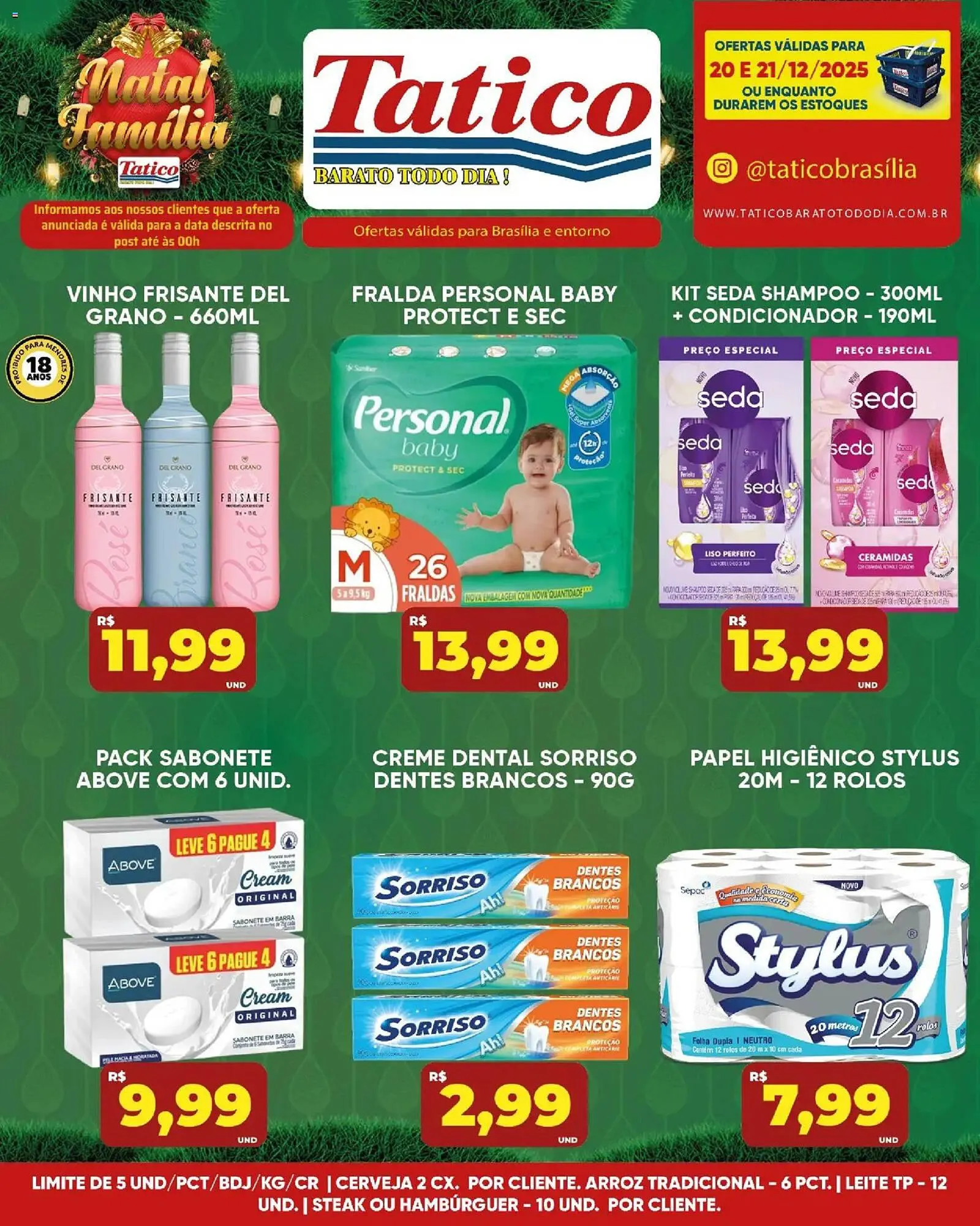 Encarte de Tabloide Tatico 20 de dezembro até 21 de dezembro 2025 - Pagina 7