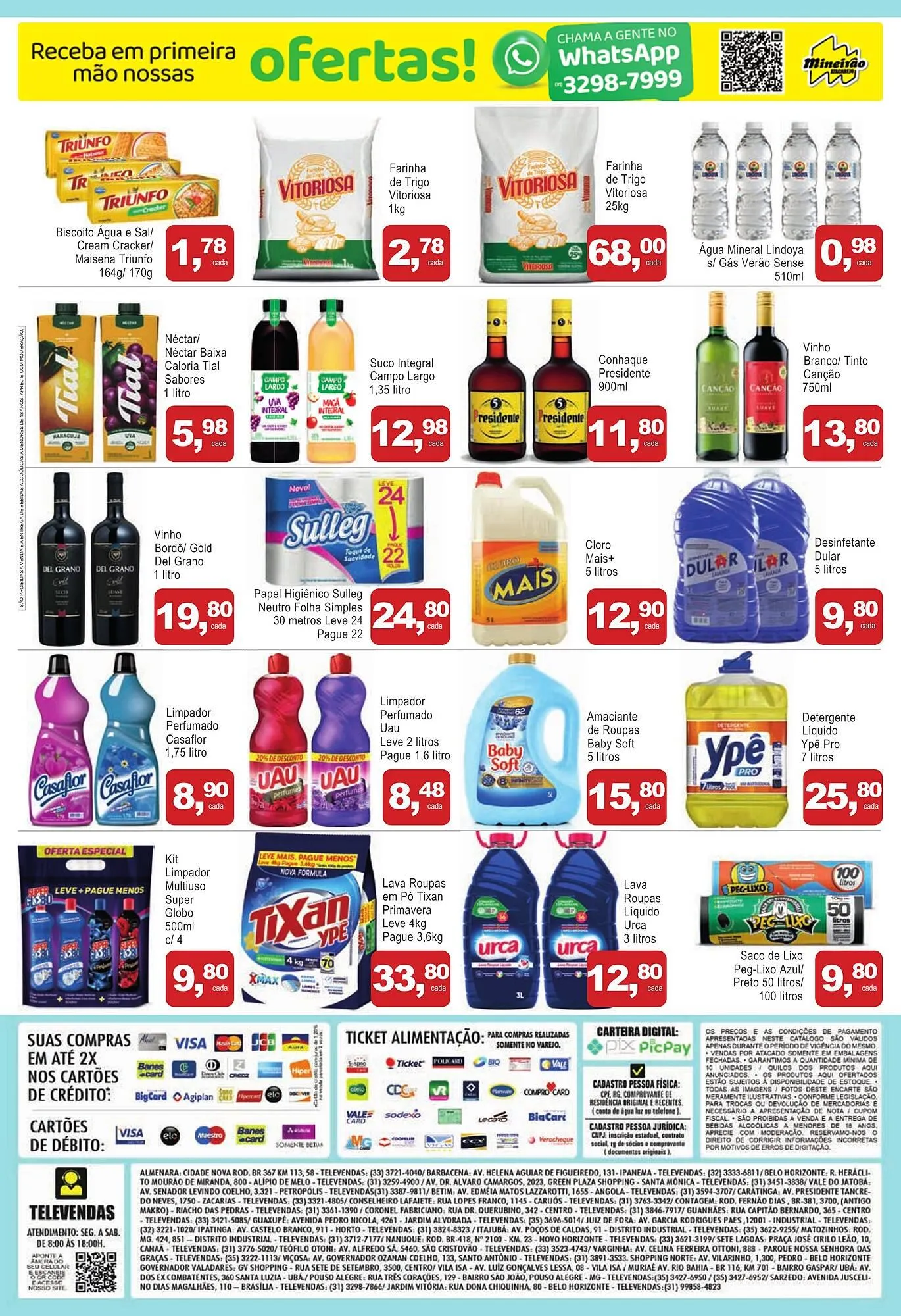 Encarte de Catálogo Mineirão Atacarejo 18 de agosto até 24 de agosto 2025 - Pagina 2