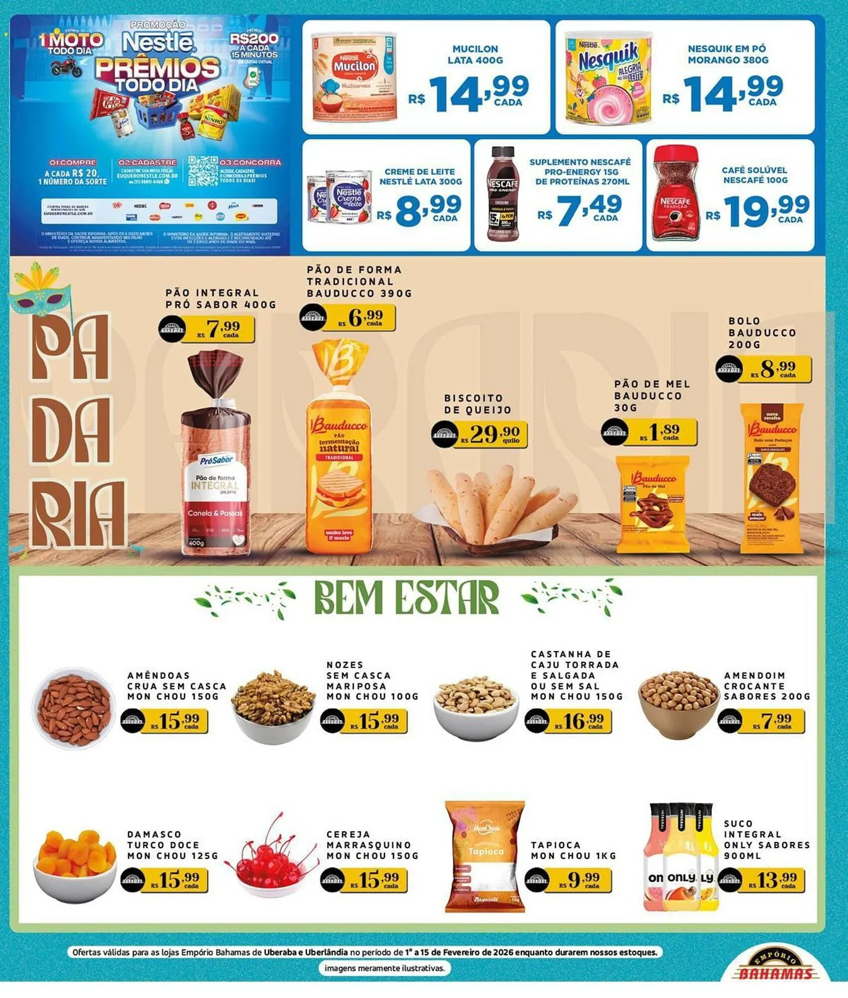 Encarte de Catálogo Empório Bahamas 1 de fevereiro até 15 de fevereiro 2026 - Pagina 7