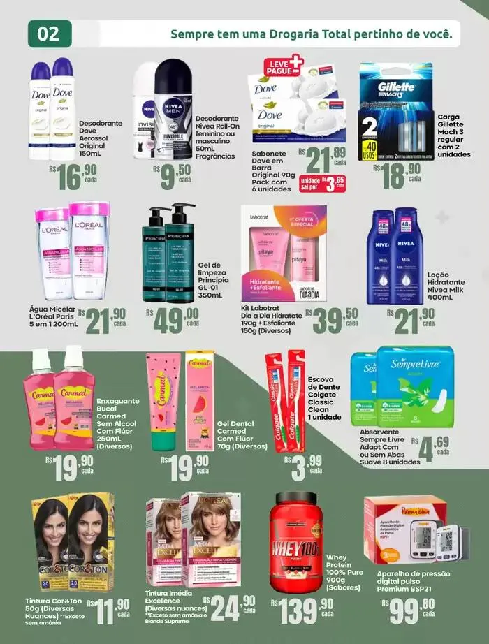 Encarte de Cuide da sua saúde, pagando barato de verdade. 2 de abril até 30 de abril 2025 - Pagina 2