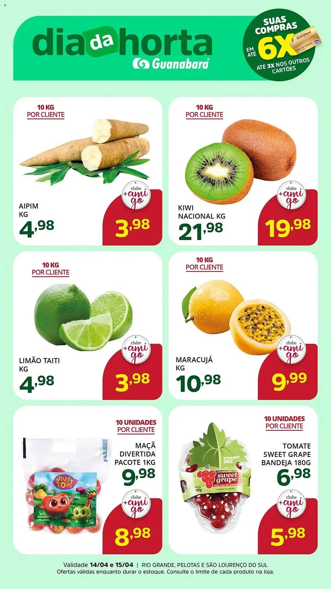 Encarte de Encarte Supermercados Guanabara 14 de abril até 15 de abril 2026 - Pagina 3