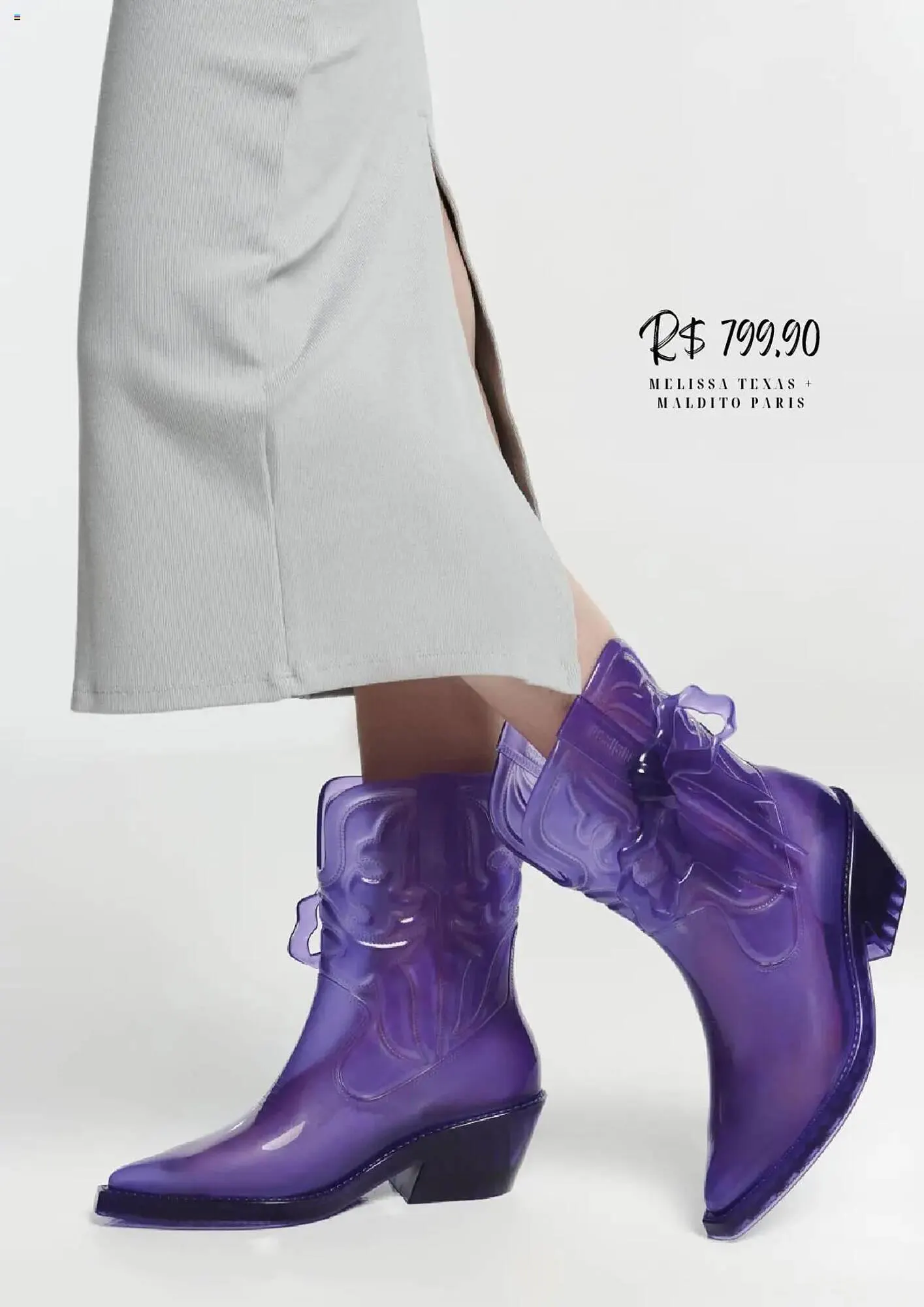 Encarte de Catálogo Melissa 21 de maio até 20 de junho 2025 - Pagina 3