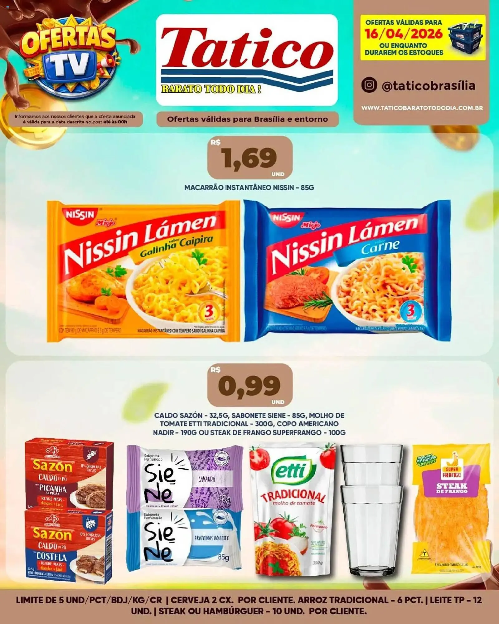 Encarte de Tabloide Tatico 16 de abril até 19 de abril 2026 - Pagina 7