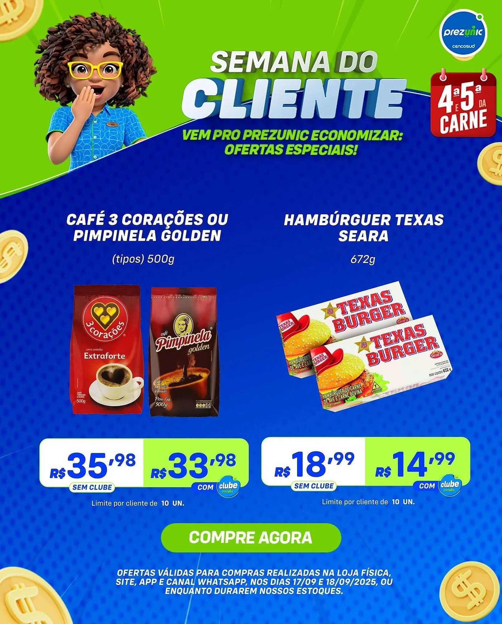 Encarte de Encarte Prezunic 17 de setembro até 18 de setembro 2025 - Pagina 5