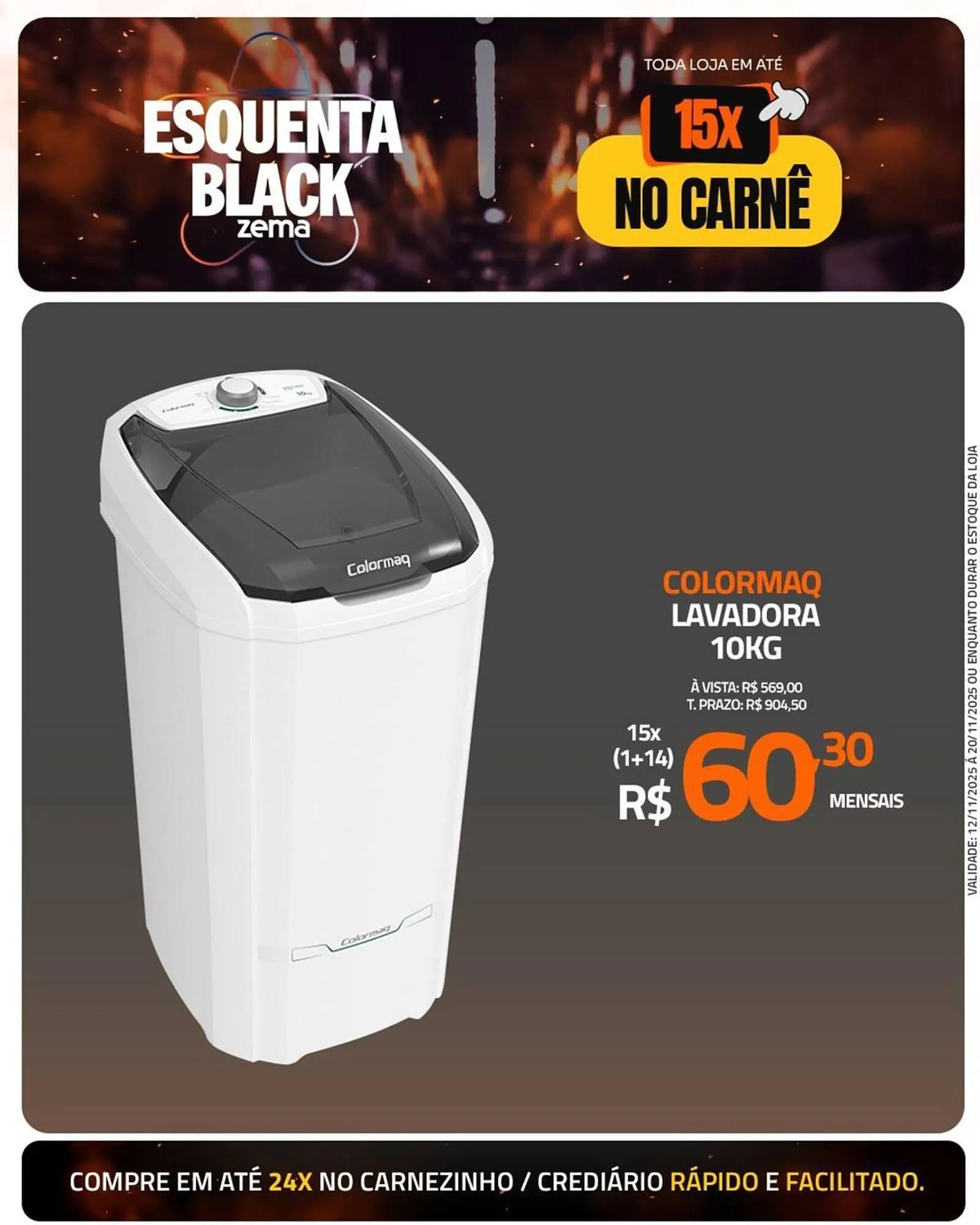 Encarte de Folheto Zema 12 de novembro até 20 de novembro 2025 - Pagina 4