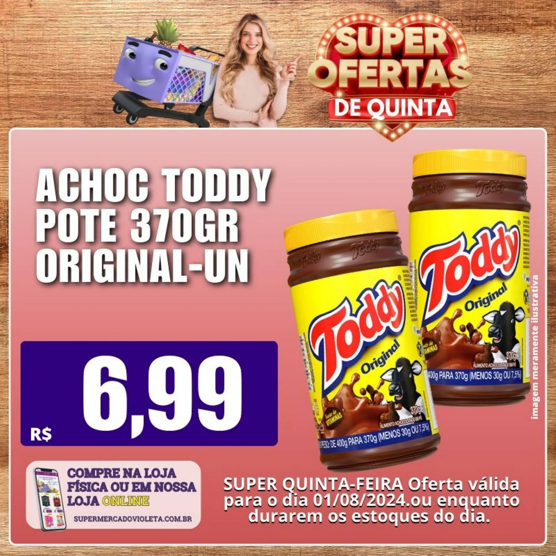 Encarte de Catálogo Violeta Supermercados 31 de julho até 1 de agosto 2024 - Pagina 2