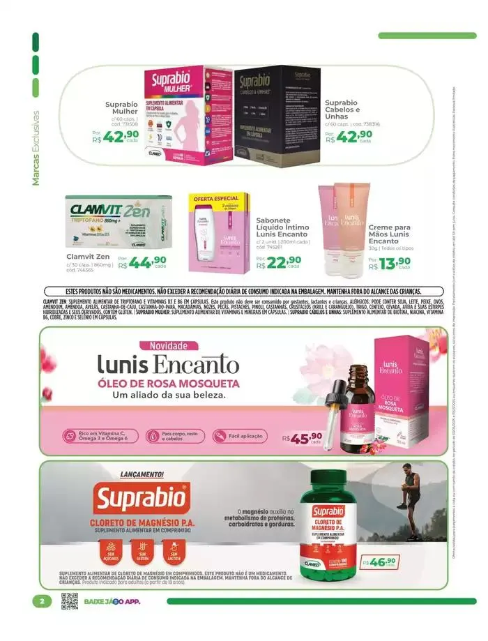 Encarte de Encarte Março PP - PR 3 de março até 31 de março 2025 - Pagina 2