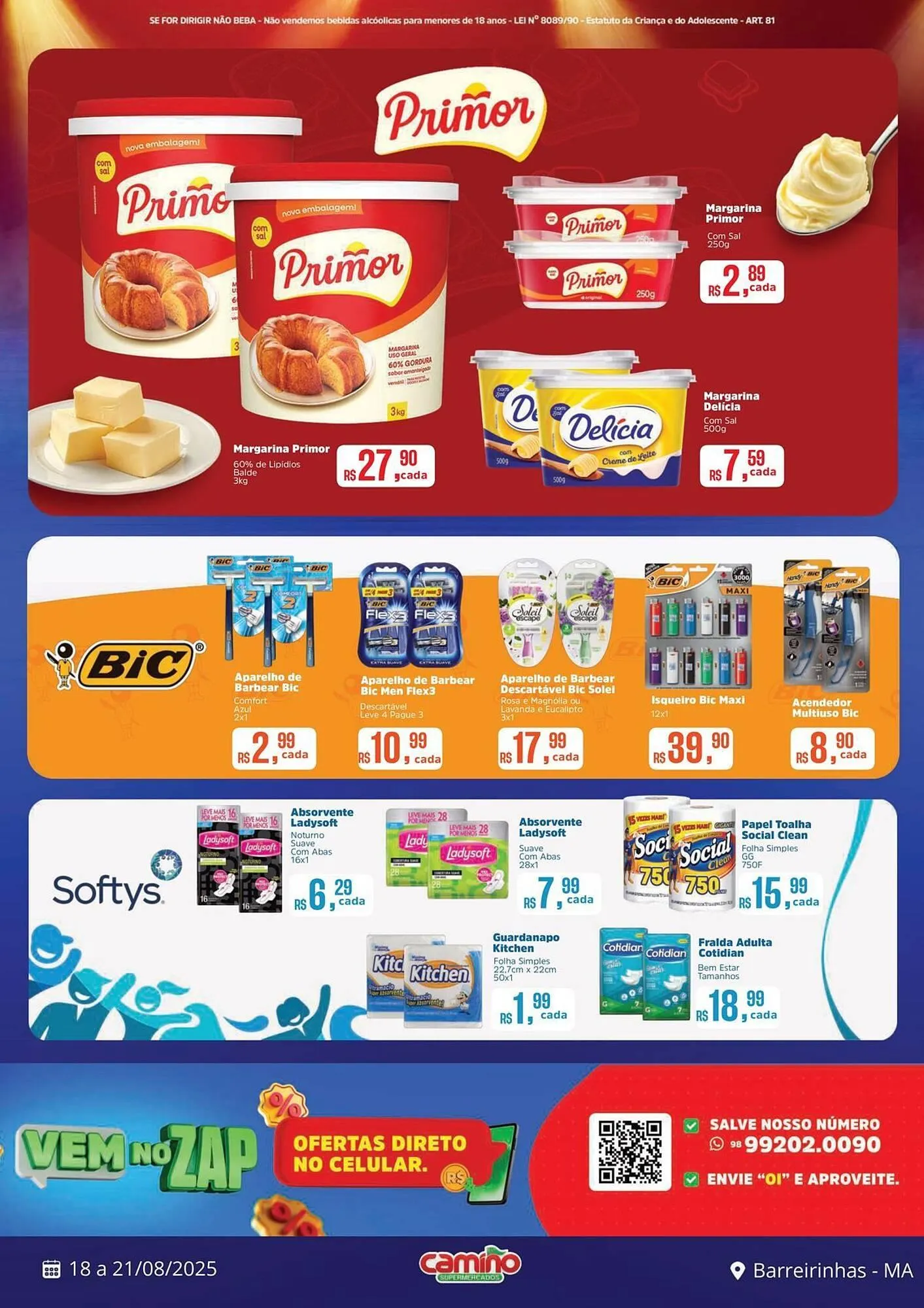 Encarte de Catálogo Supermercados Mateus 18 de agosto até 21 de agosto 2025 - Pagina 4