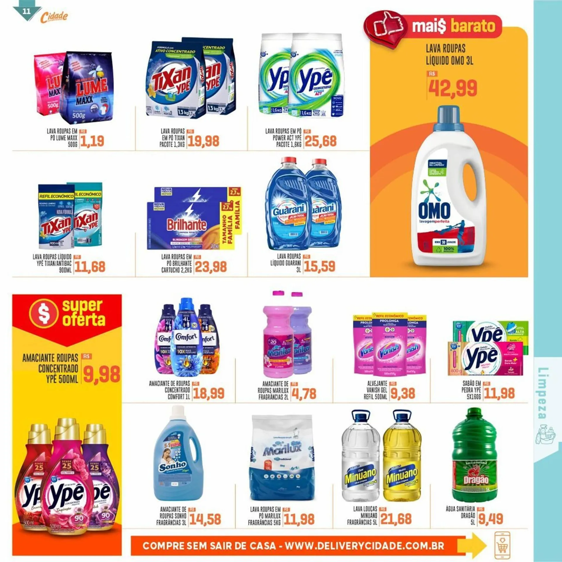 Encarte de Catálogo Cidade Supermercados 28 de maio até 18 de junho 2025 - Pagina 12