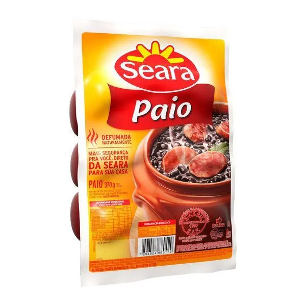 Linguiça Paio Seara 370g
