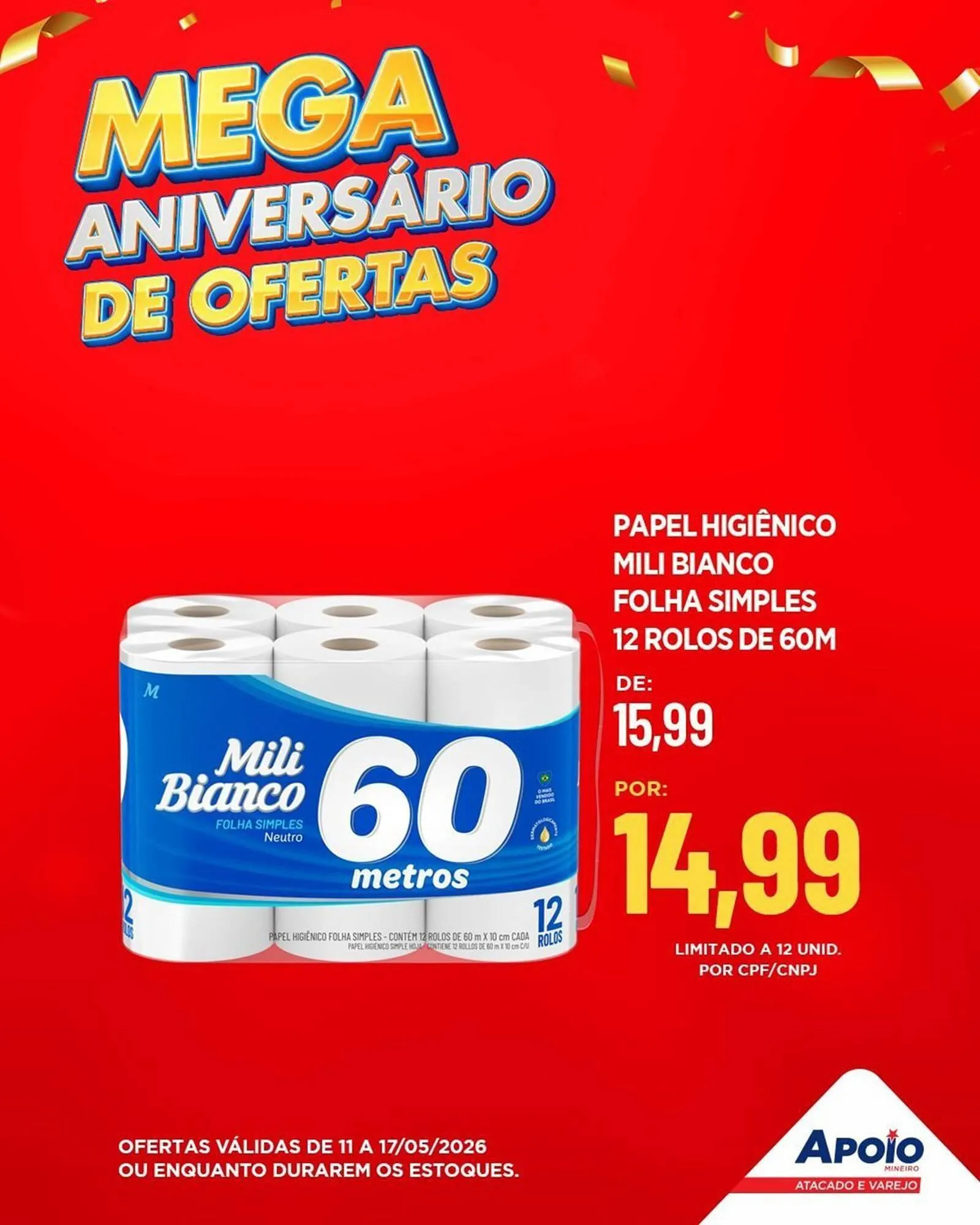 Encarte de Folheto Apoio Mineiro 11 de maio até 17 de maio 2026 - Pagina 5