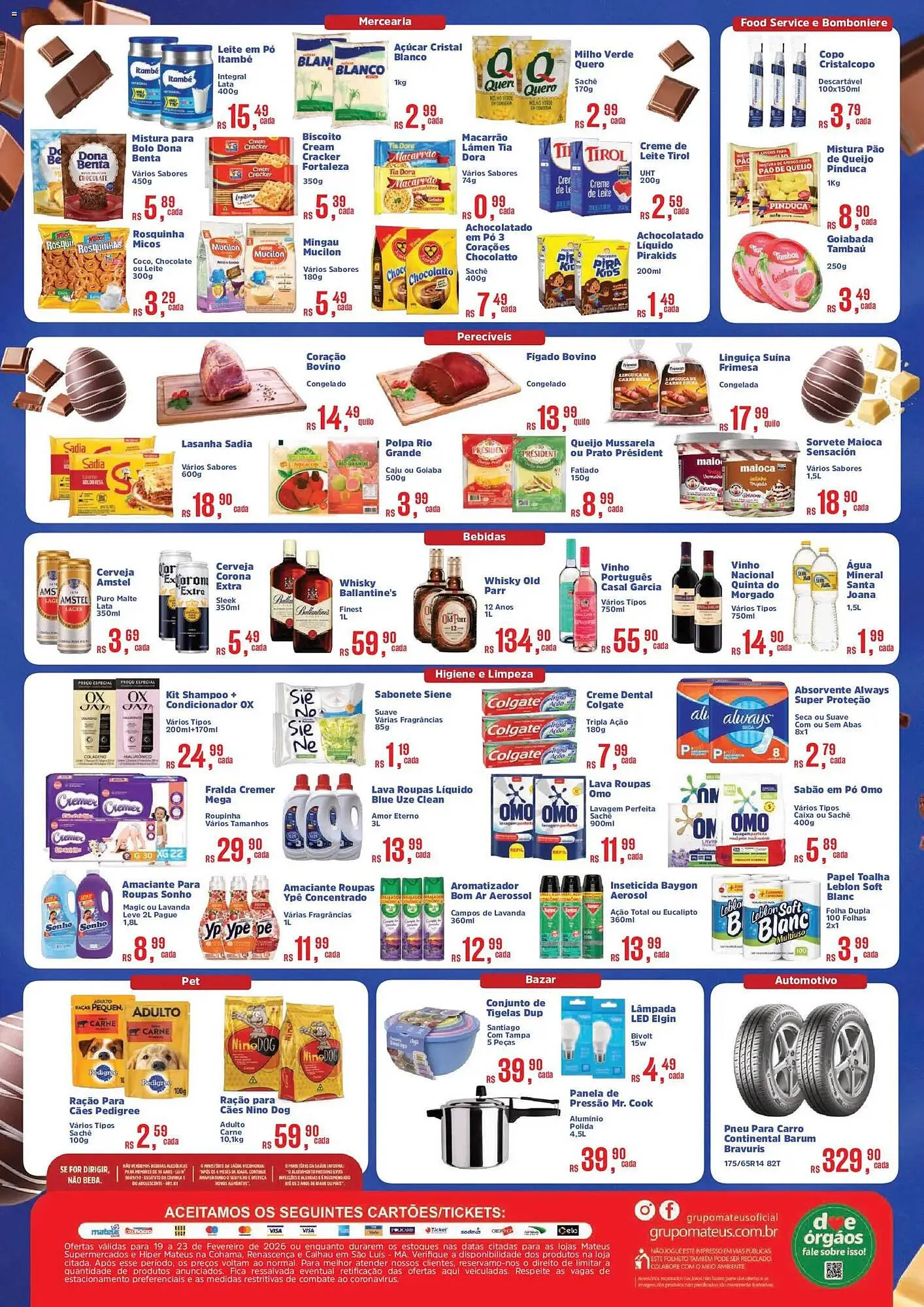 Encarte de Catálogo Supermercados Mateus 19 de fevereiro até 23 de fevereiro 2026 - Pagina 2