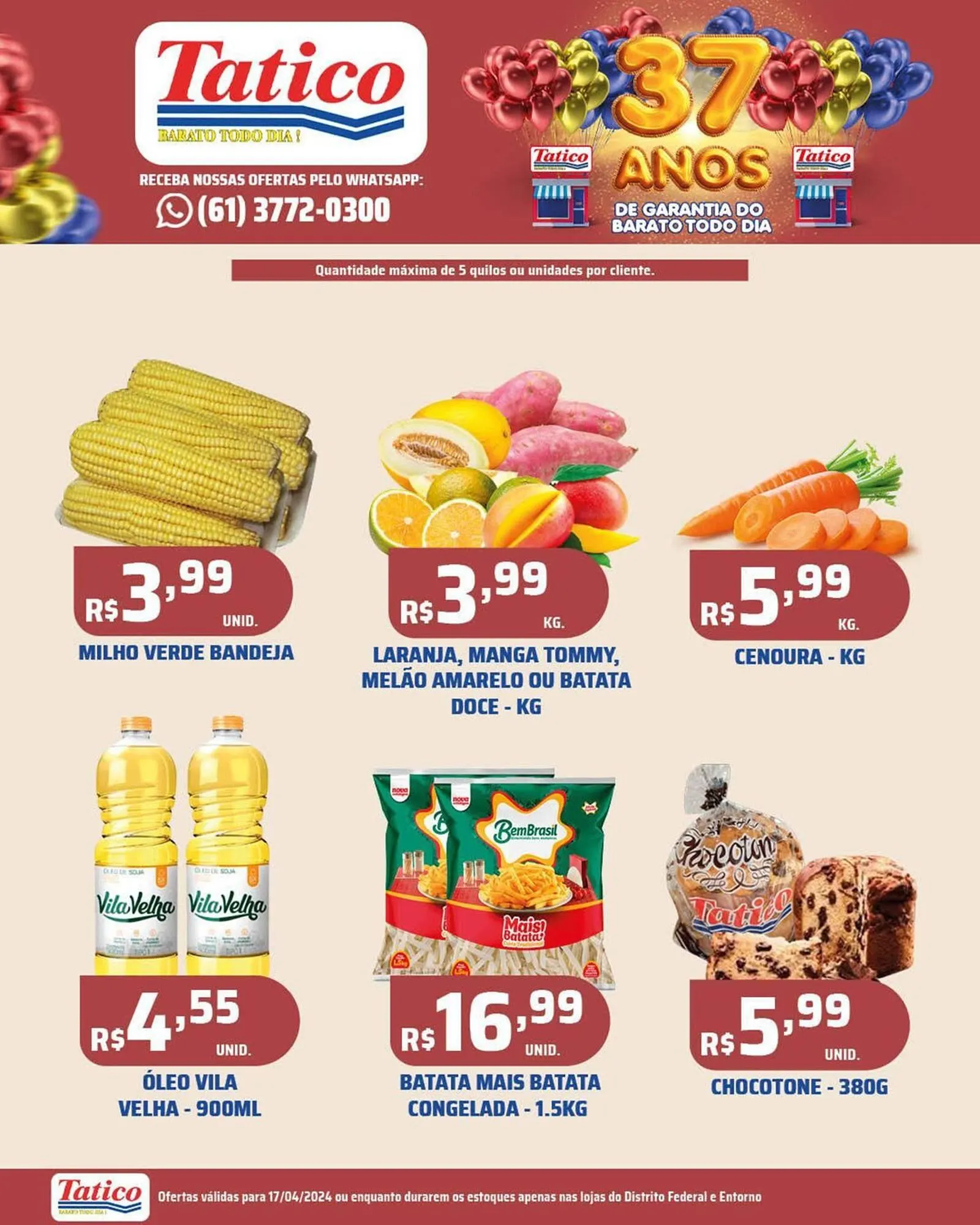 Encarte de Catálogo Tatico 17 de abril até 17 de abril 2024 - Pagina 14