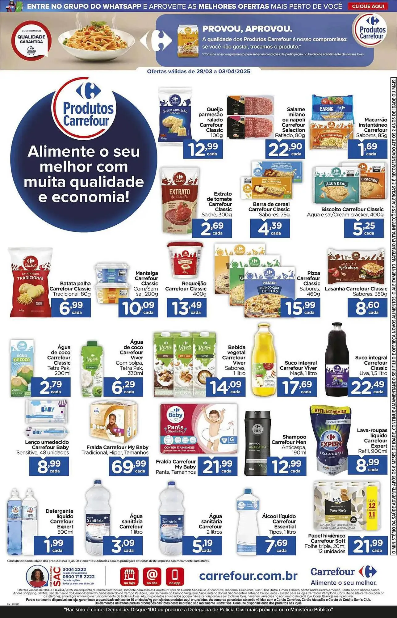 Encarte de Catálogo Carrefour 28 de março até 3 de abril 2025 - Pagina 13