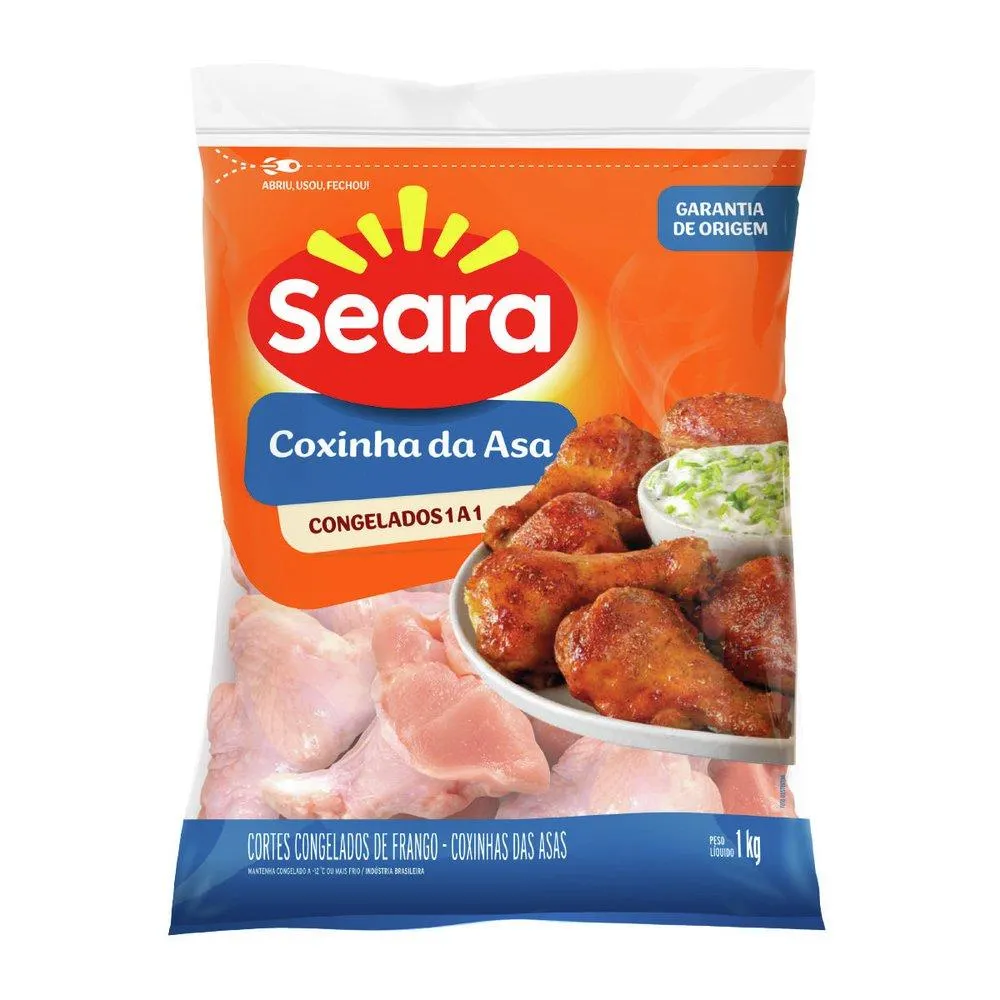Coxinha da asa Seara 1kg