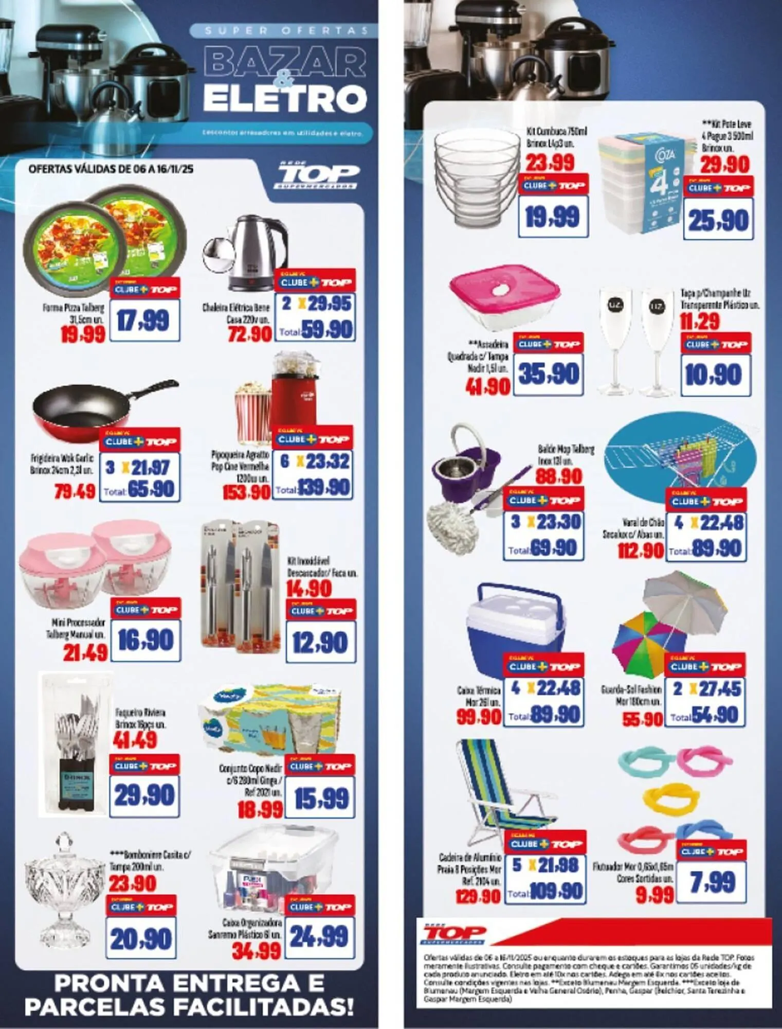 Encarte de Encarte Rede Top 6 de novembro até 16 de novembro 2025 - Pagina 1