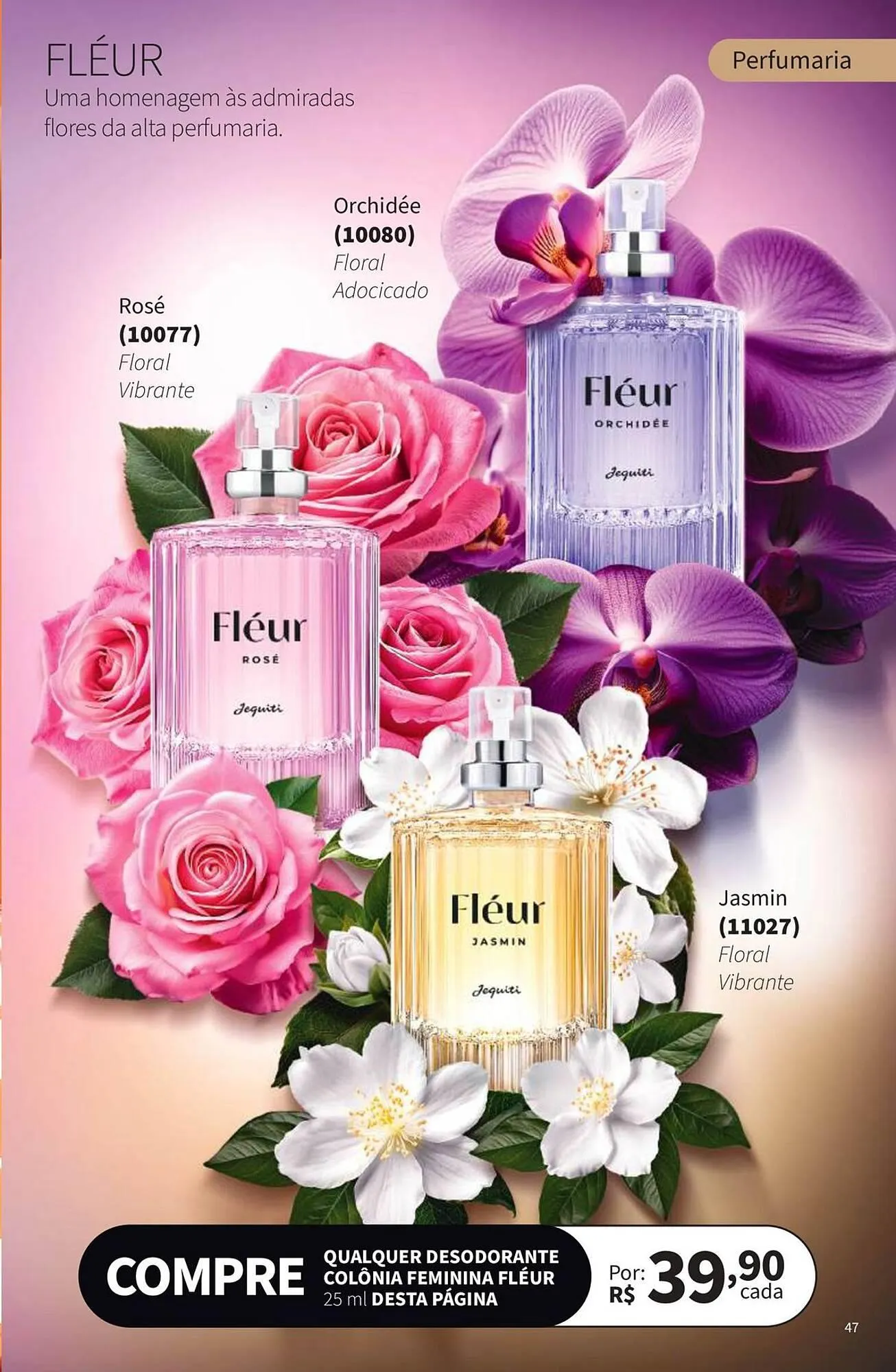 Encarte de Catálogo Jequiti 1 de novembro até 30 de novembro 2025 - Pagina 47