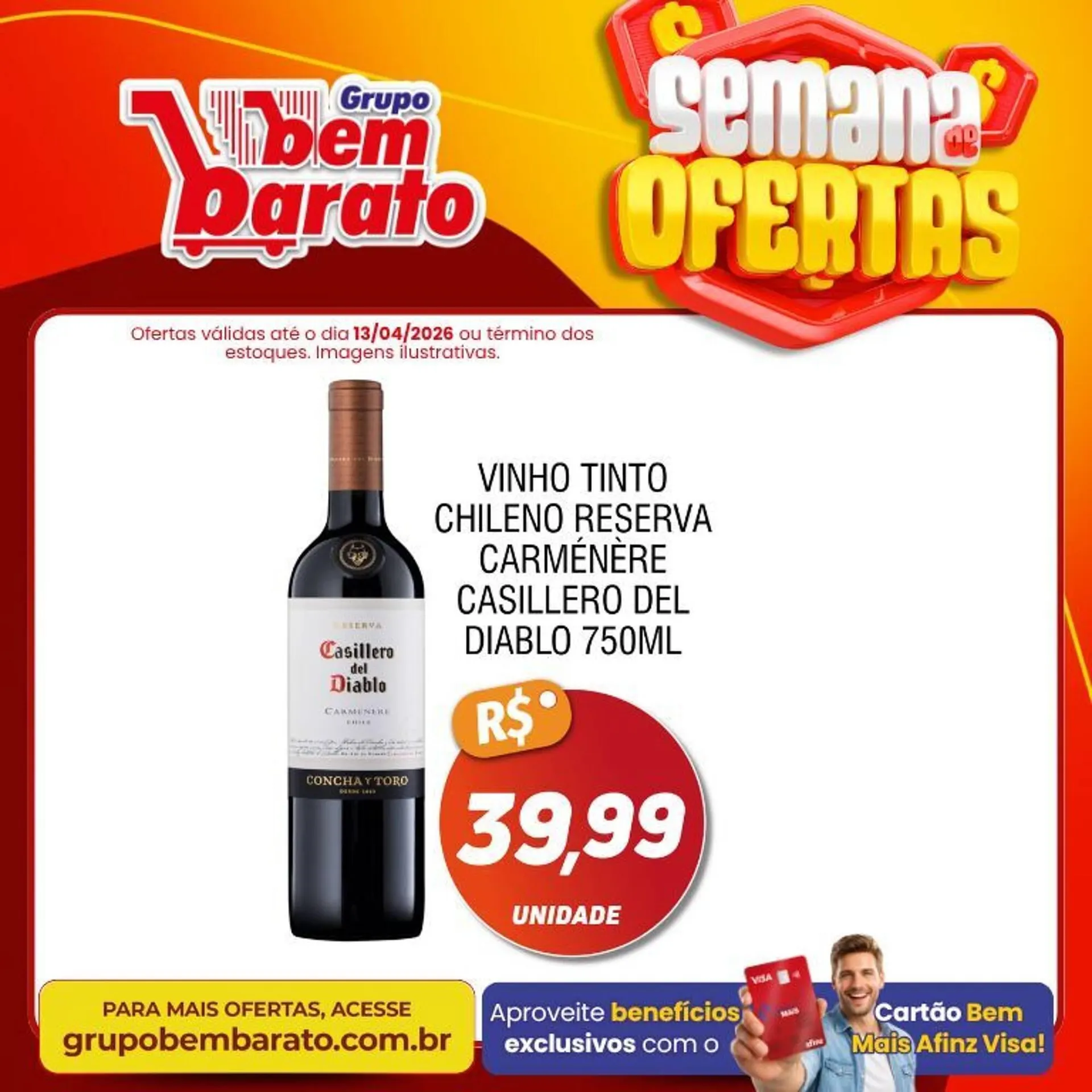 Encarte de Catálogo Supermercado Bem Barato 10 de abril até 13 de abril 2026 - Pagina 3