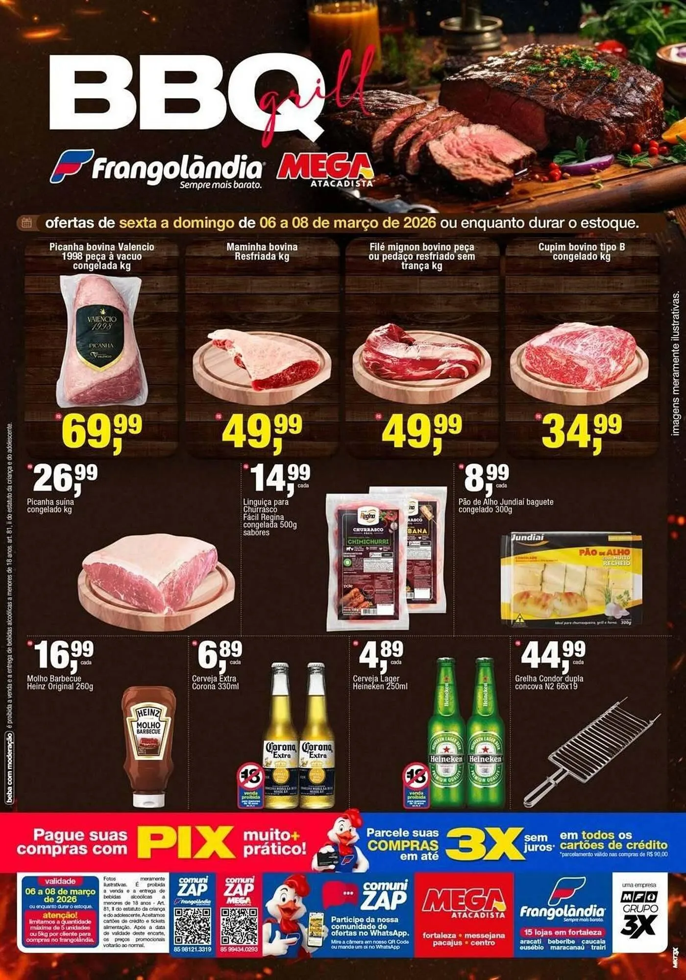 Encarte de Encarte Frangolândia 6 de março até 8 de março 2026 - Pagina 1