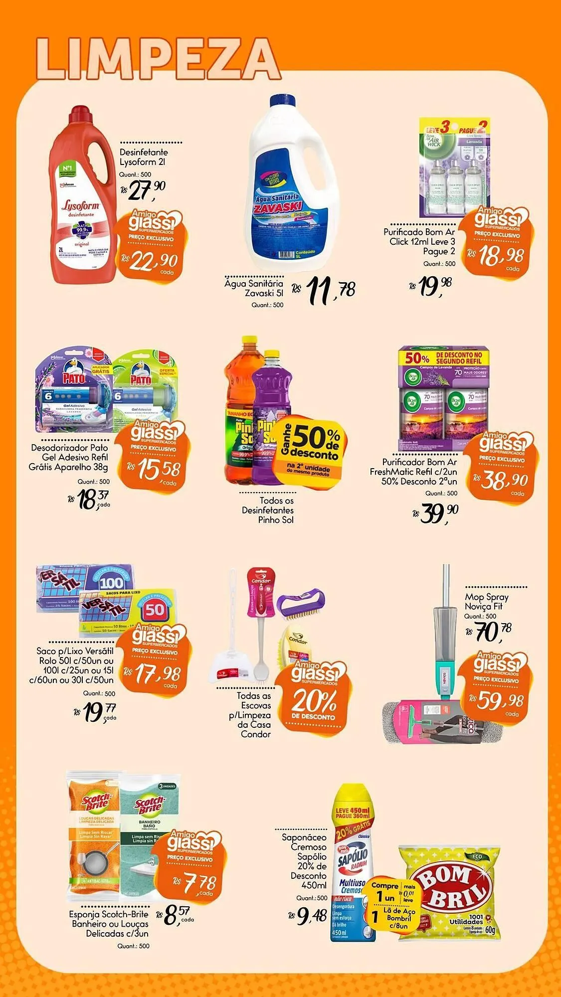 Encarte de Catálogo Giassi Supermercados 11 de agosto até 14 de agosto 2025 - Pagina 25