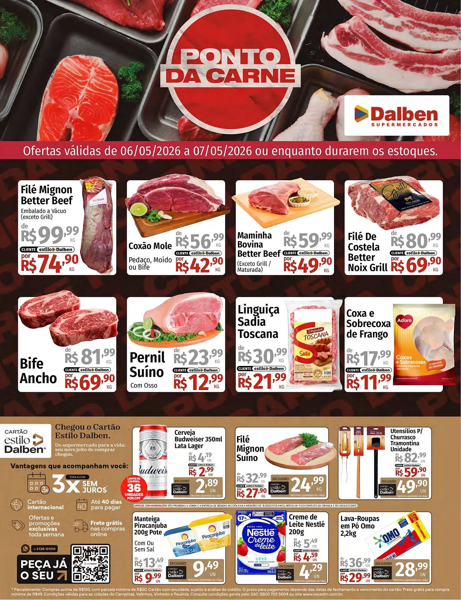 Encarte de Catálogo Supermercado Dalben 6 de maio até 7 de maio 2026 - Pagina 1