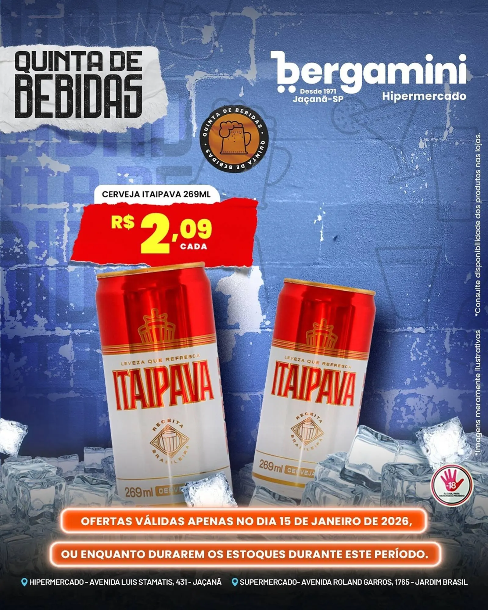 Encarte de Catálogo Supermercado Bergamini 15 de janeiro até 15 de janeiro 2026 - Pagina 5