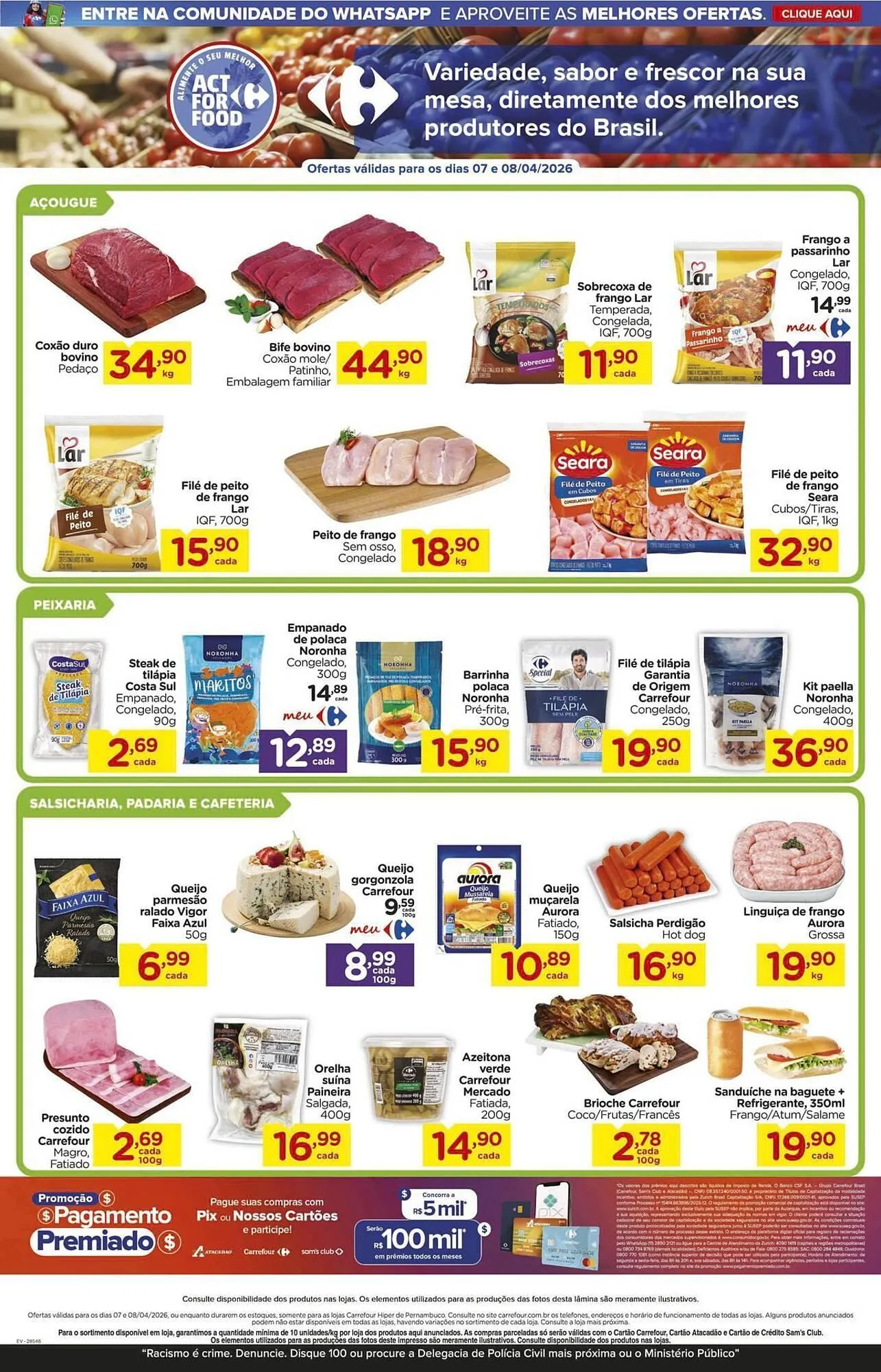 Encarte de Folheto Carrefour 7 de abril até 8 de abril 2026 - Pagina 2