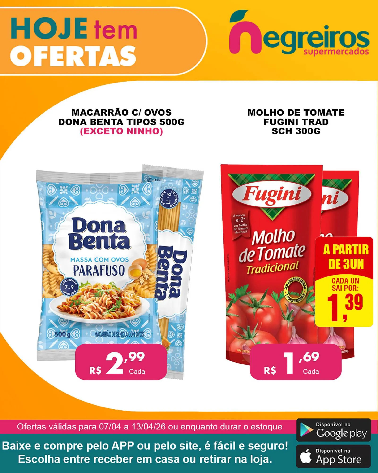 Encarte de Folheto Negreiros 8 de abril até 13 de abril 2026 - Pagina 3