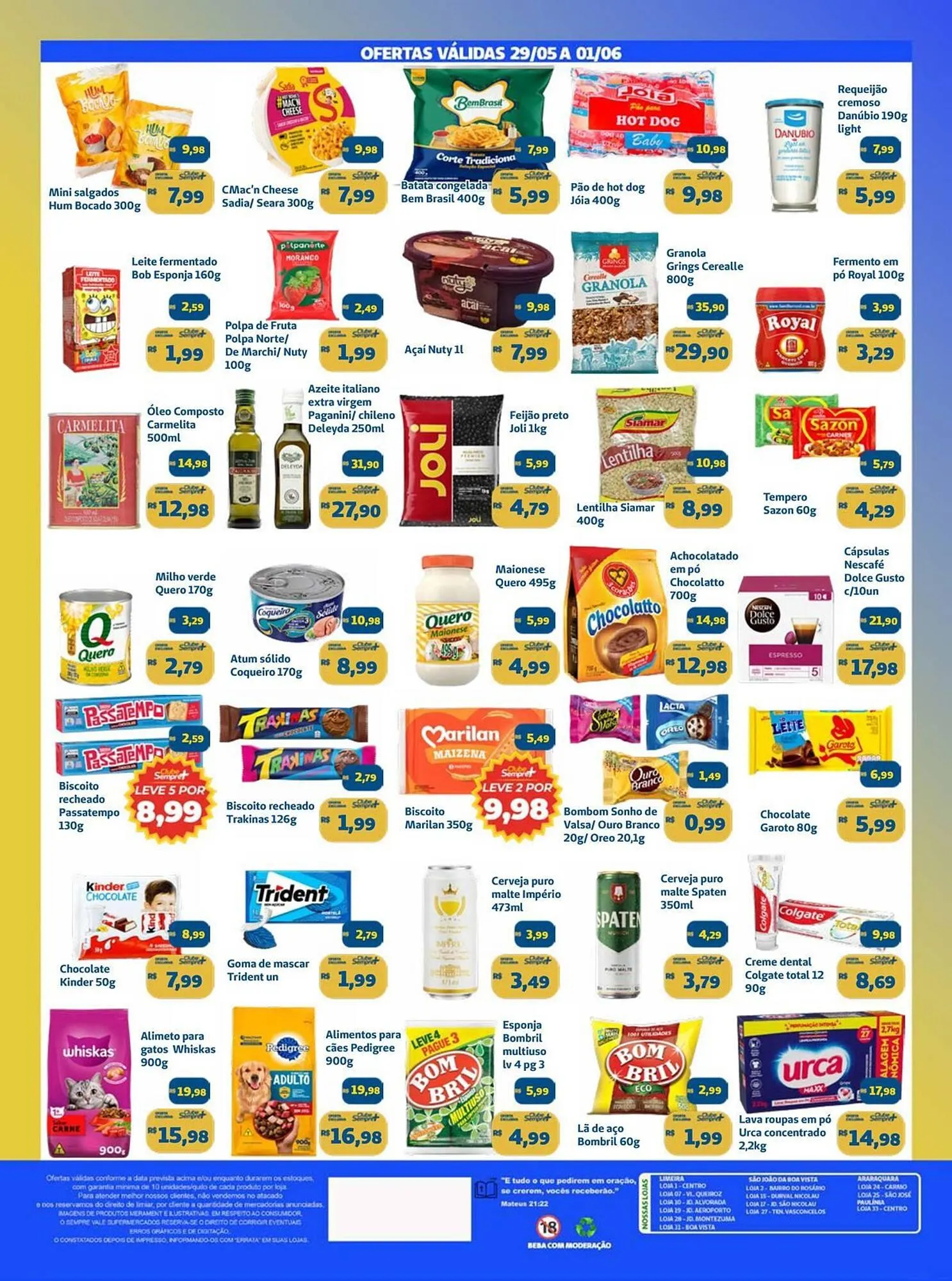 Encarte de Catálogo Sempre Vale Supermercados 29 de maio até 1 de junho 2025 - Pagina 2